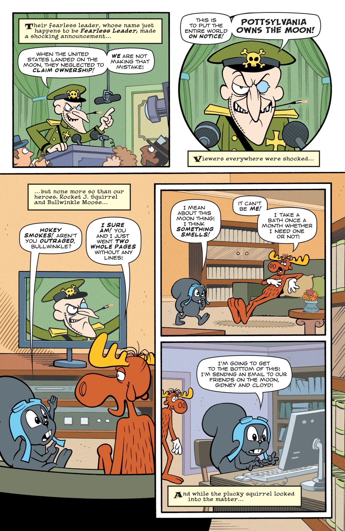 Read online Rocky and Bullwinkle comic -  Issue #3 - 5