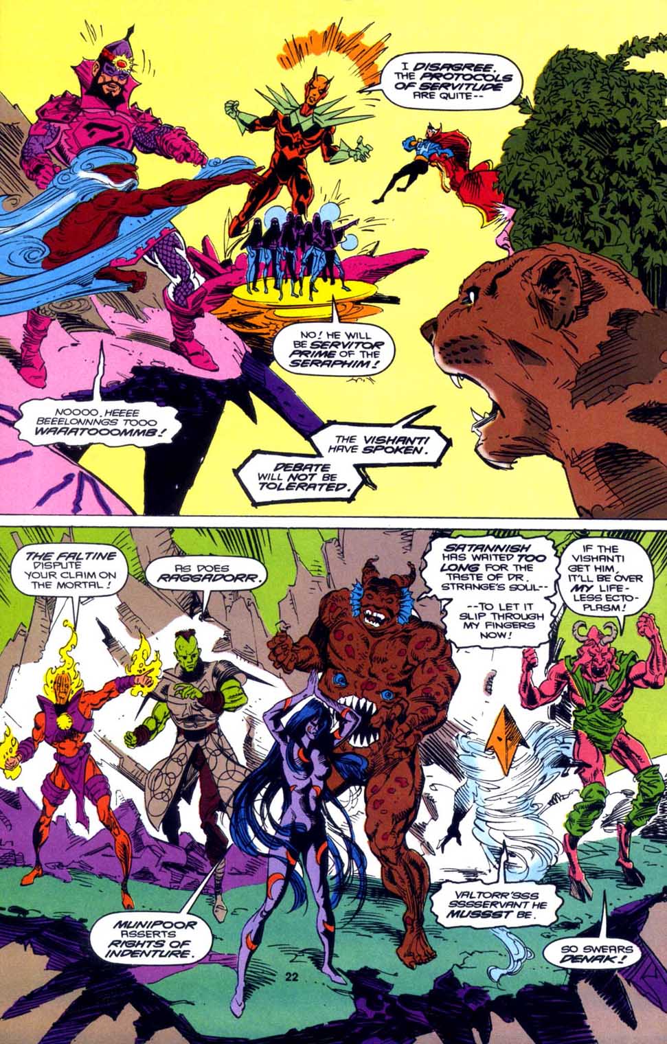 Read online Doctor Strange: Sorcerer Supreme comic -  Issue #49 - 17