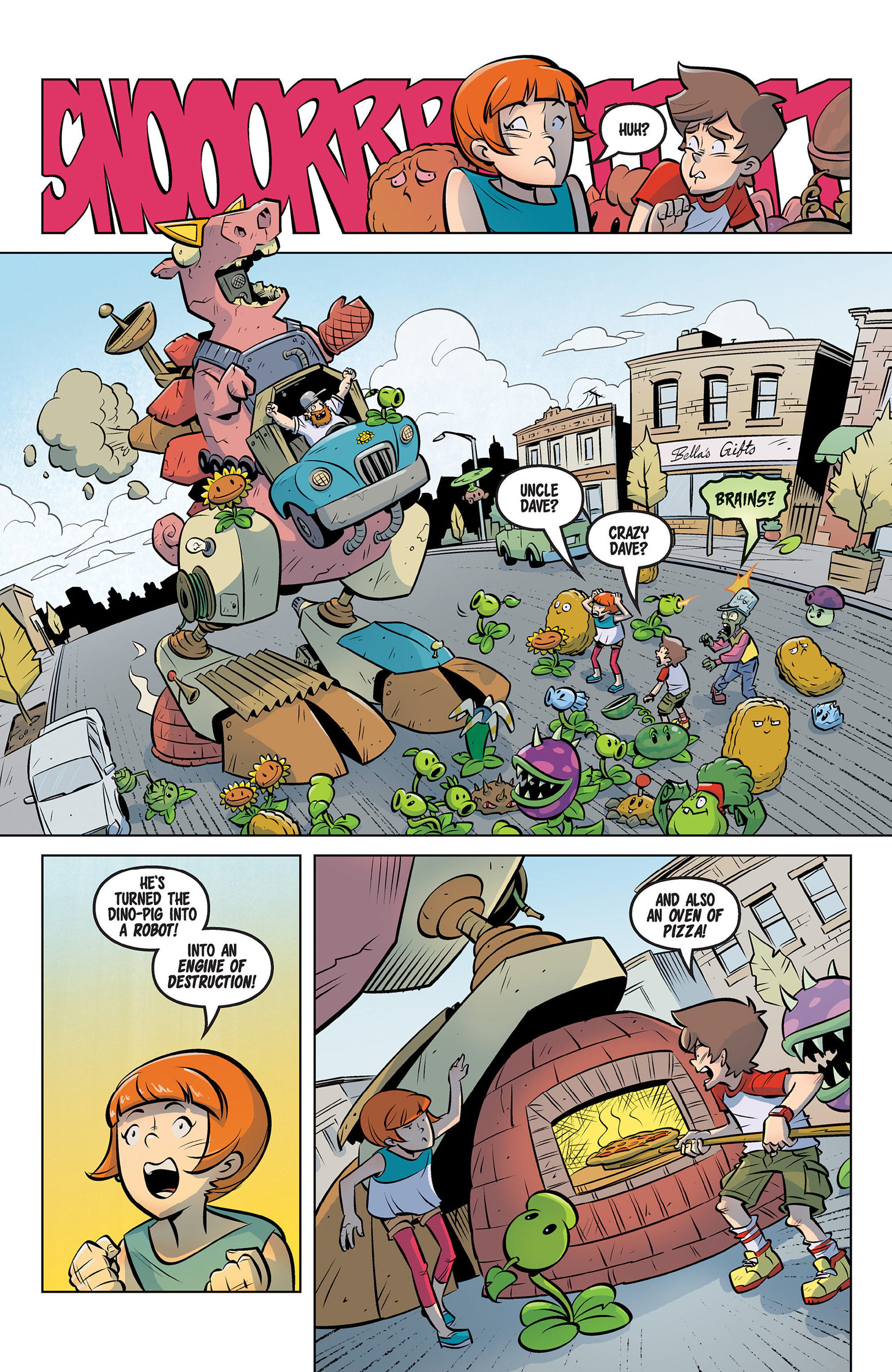 Read online Plants vs. Zombies: Petal to the Metal comic -  Issue #9 - 19