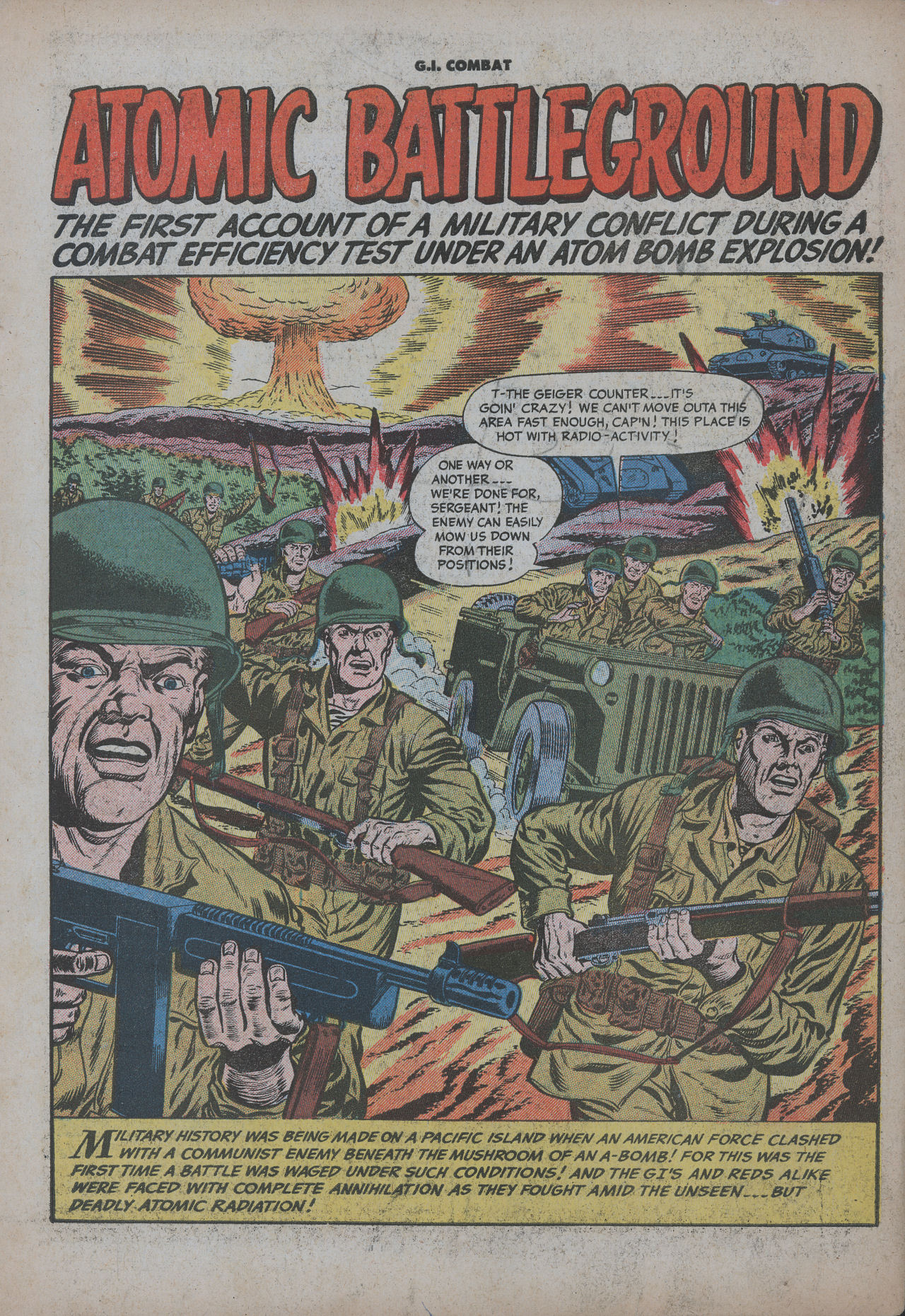 Read online G.I. Combat (1952) comic -  Issue #28 - 3