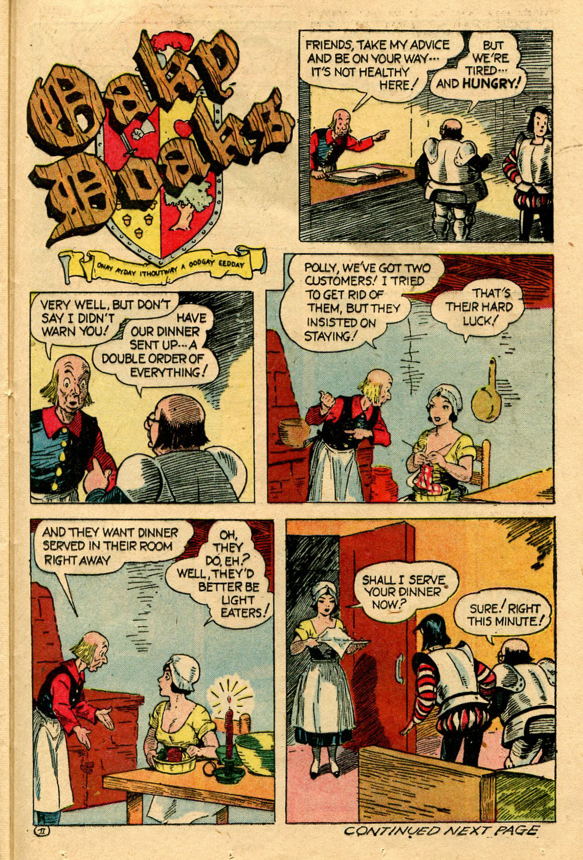 Read online Famous Funnies comic -  Issue #116 - 37