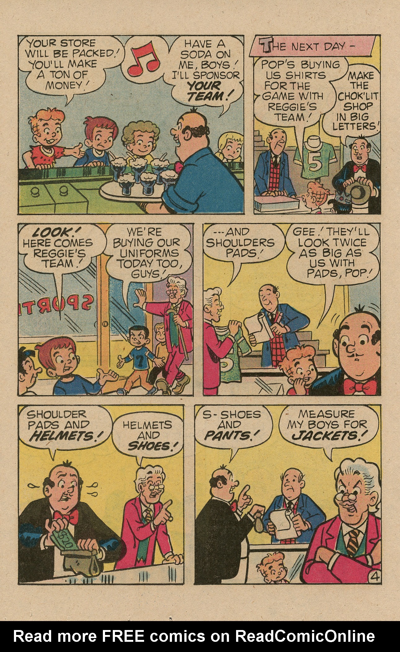 Read online Archie's TV Laugh-Out comic -  Issue #84 - 16