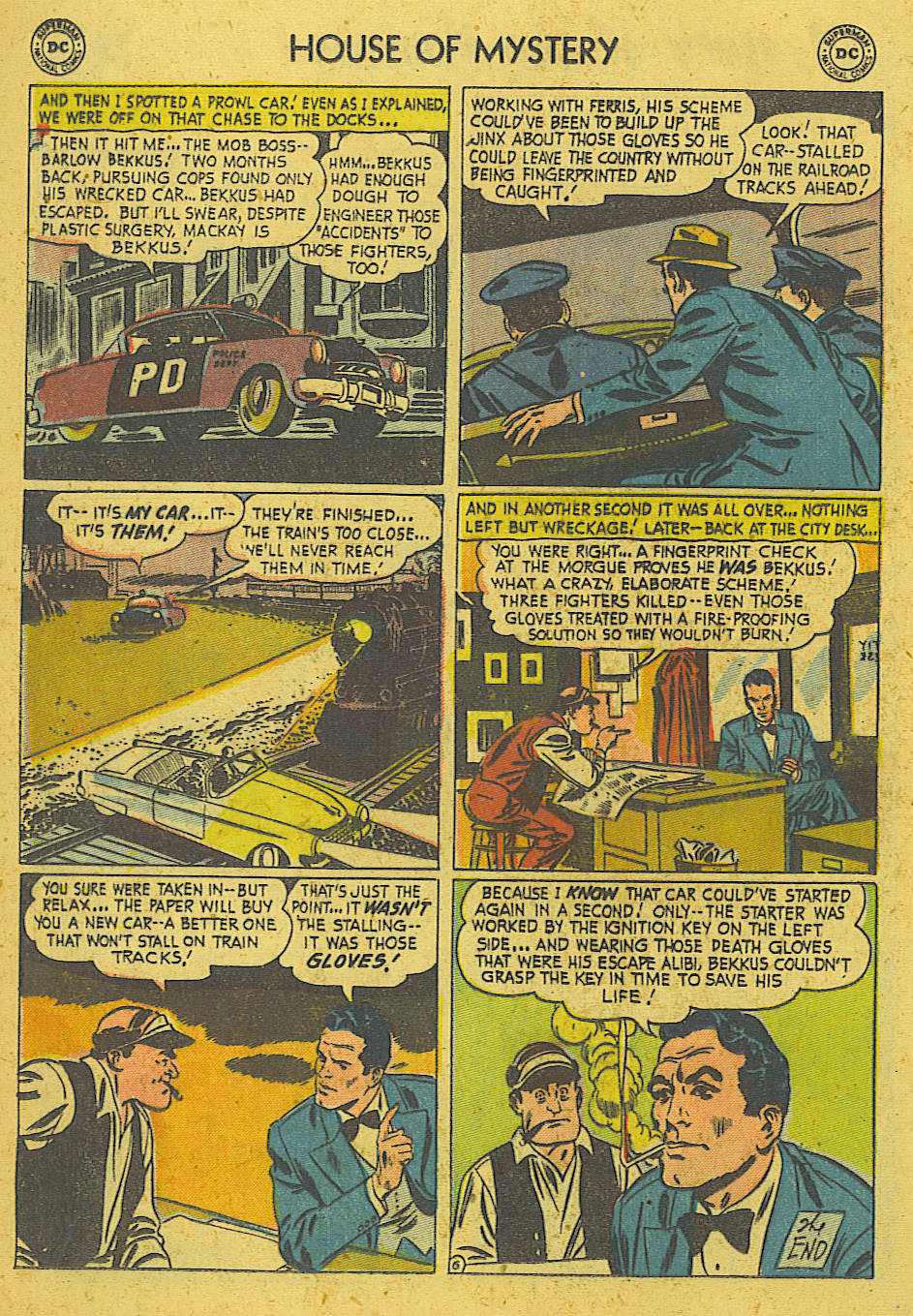 Read online House of Mystery (1951) comic -  Issue #38 - 24