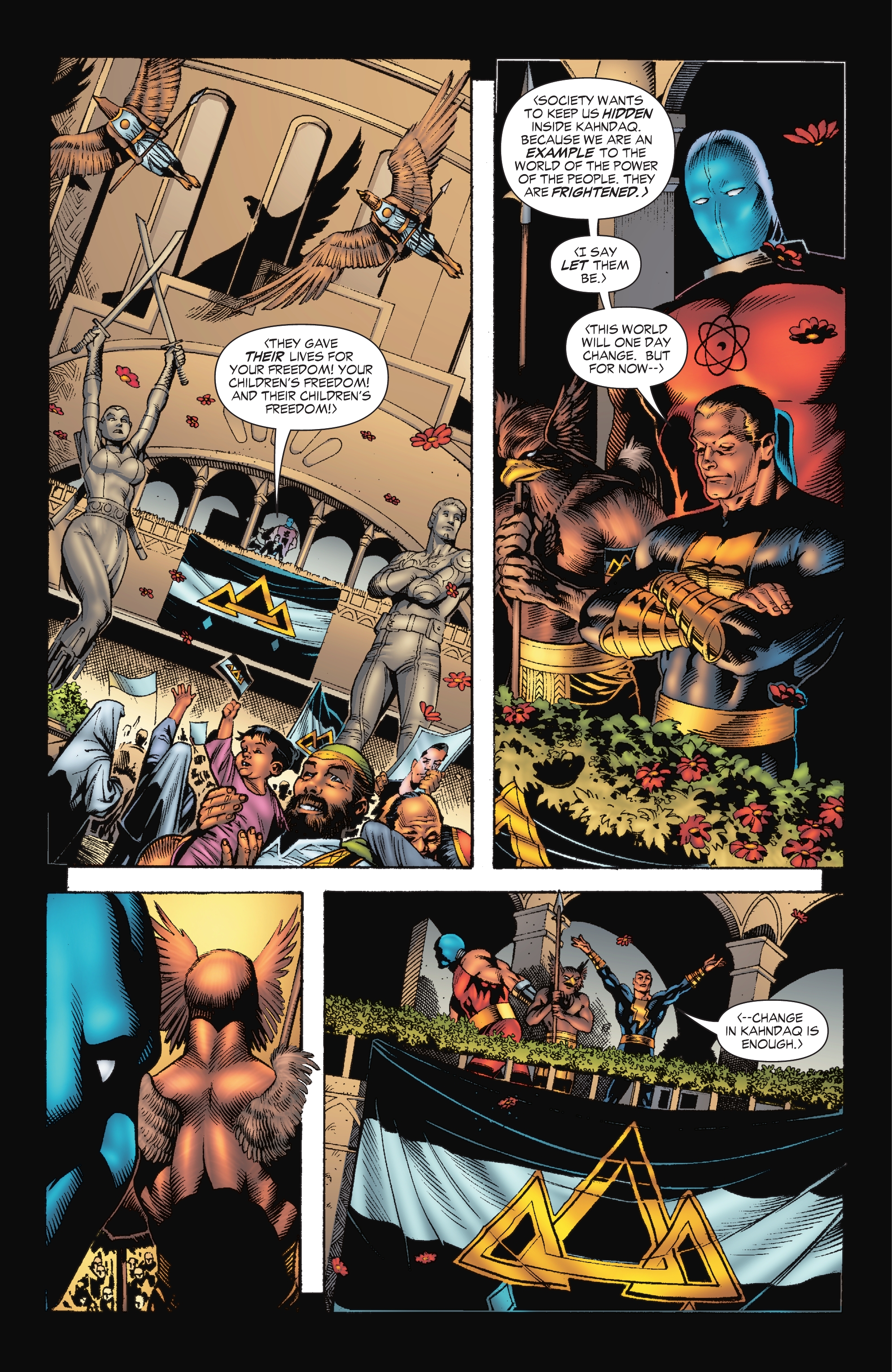Read online Black Adam/JSA: Black Reign comic -  Issue # TPB - 132