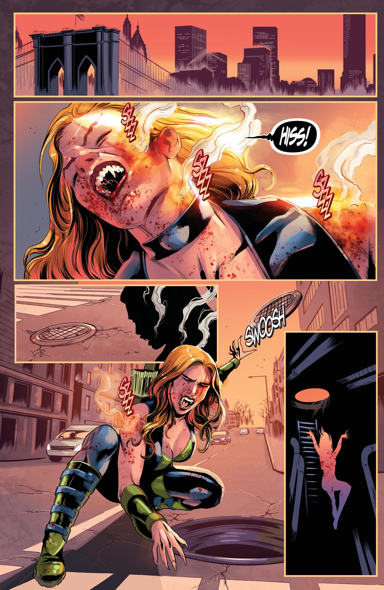 Read online Van Helsing vs. Robyn Hood comic -  Issue #3 - 4
