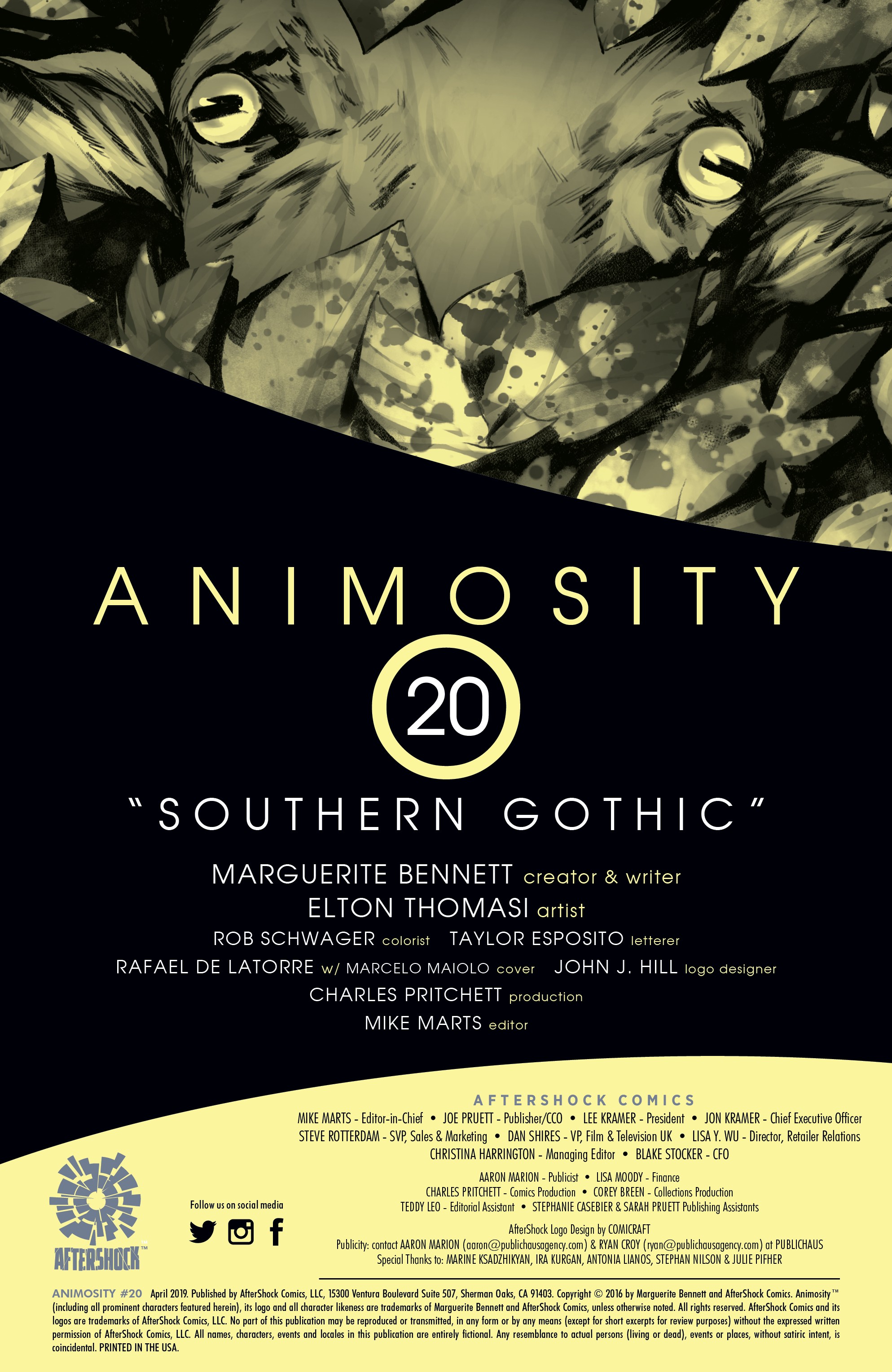 Read online Animosity comic -  Issue #20 - 2