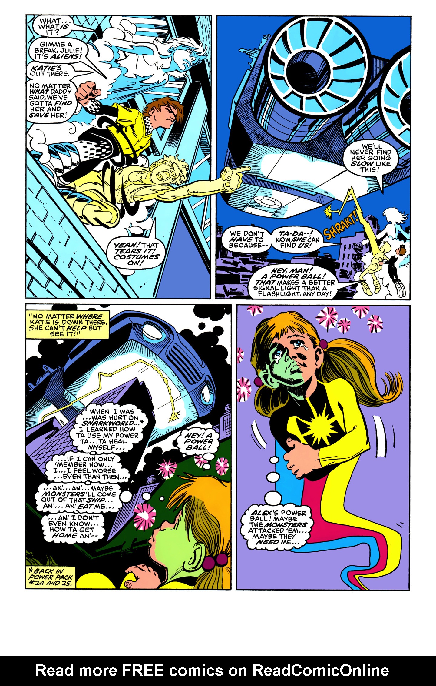 Read online Power Pack (1984) comic -  Issue #35 - 11