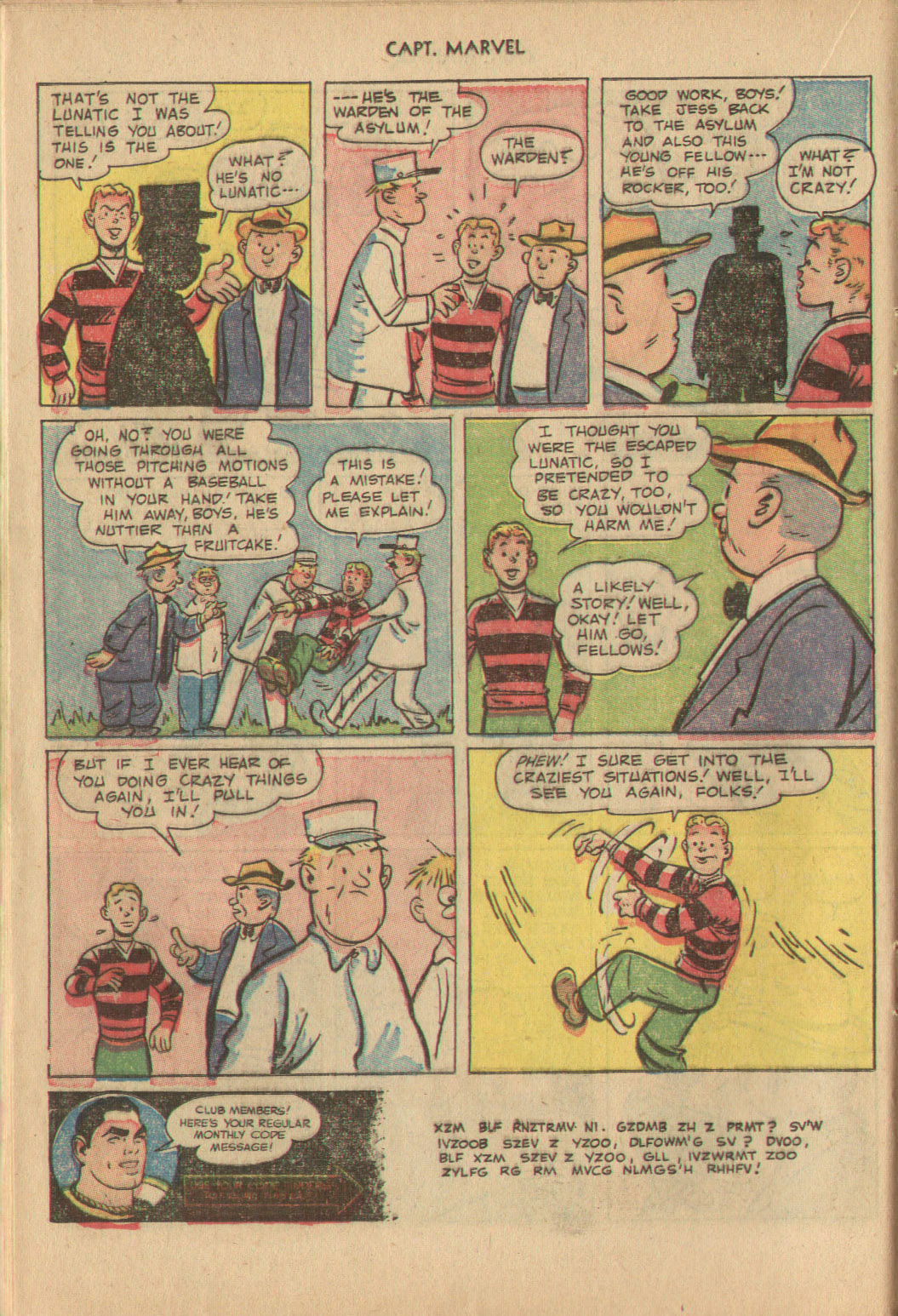 Read online Captain Marvel Adventures comic -  Issue #150 - 16