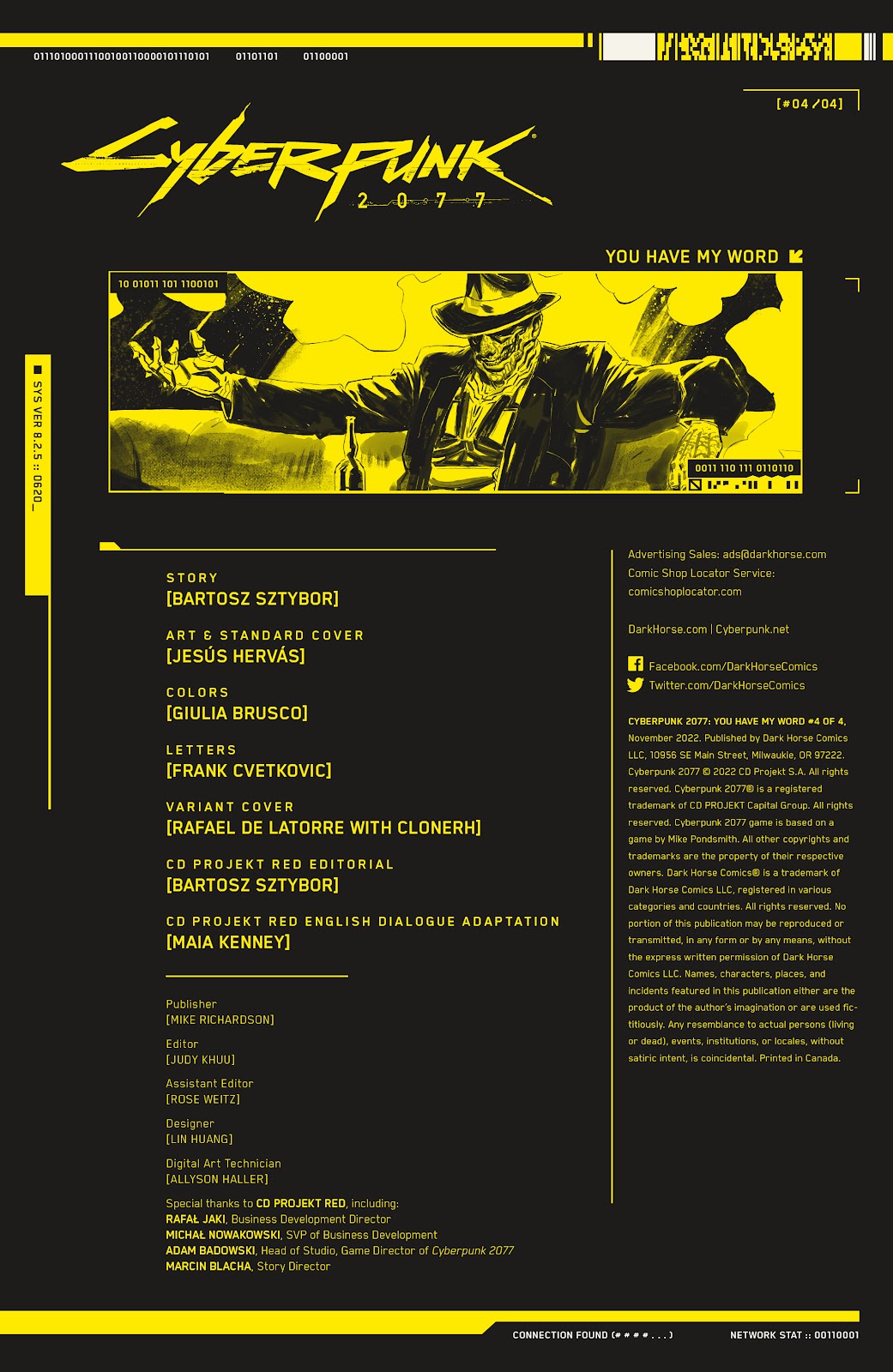 Cyberpunk 2077: You Have My Word issue 4 - Page 2