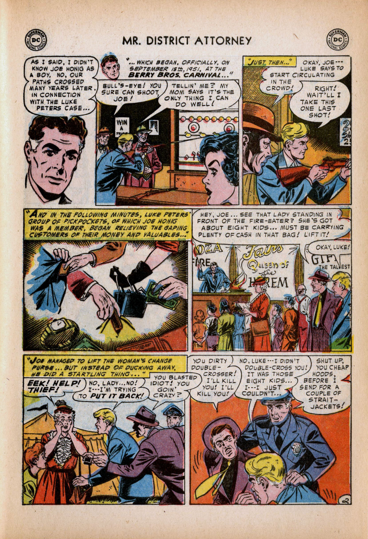 Read online Mr. District Attorney comic -  Issue #36 - 29