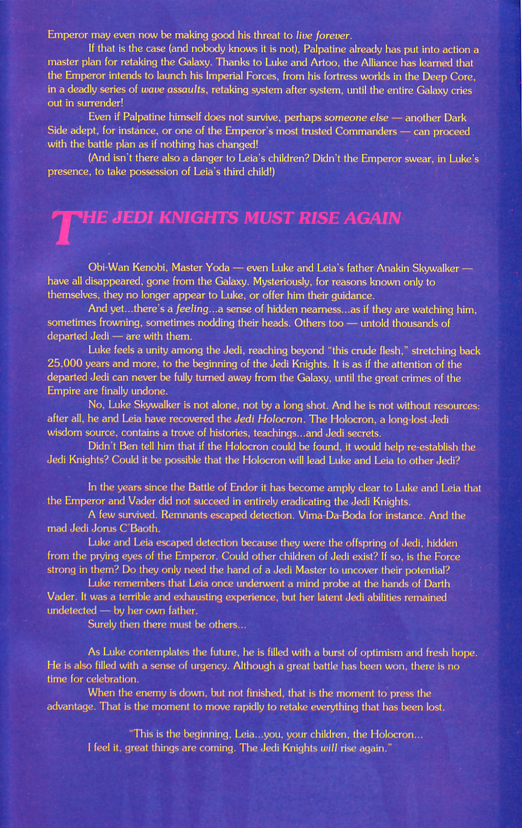 Read online Star Wars: Dark Empire comic -  Issue #6 - 31