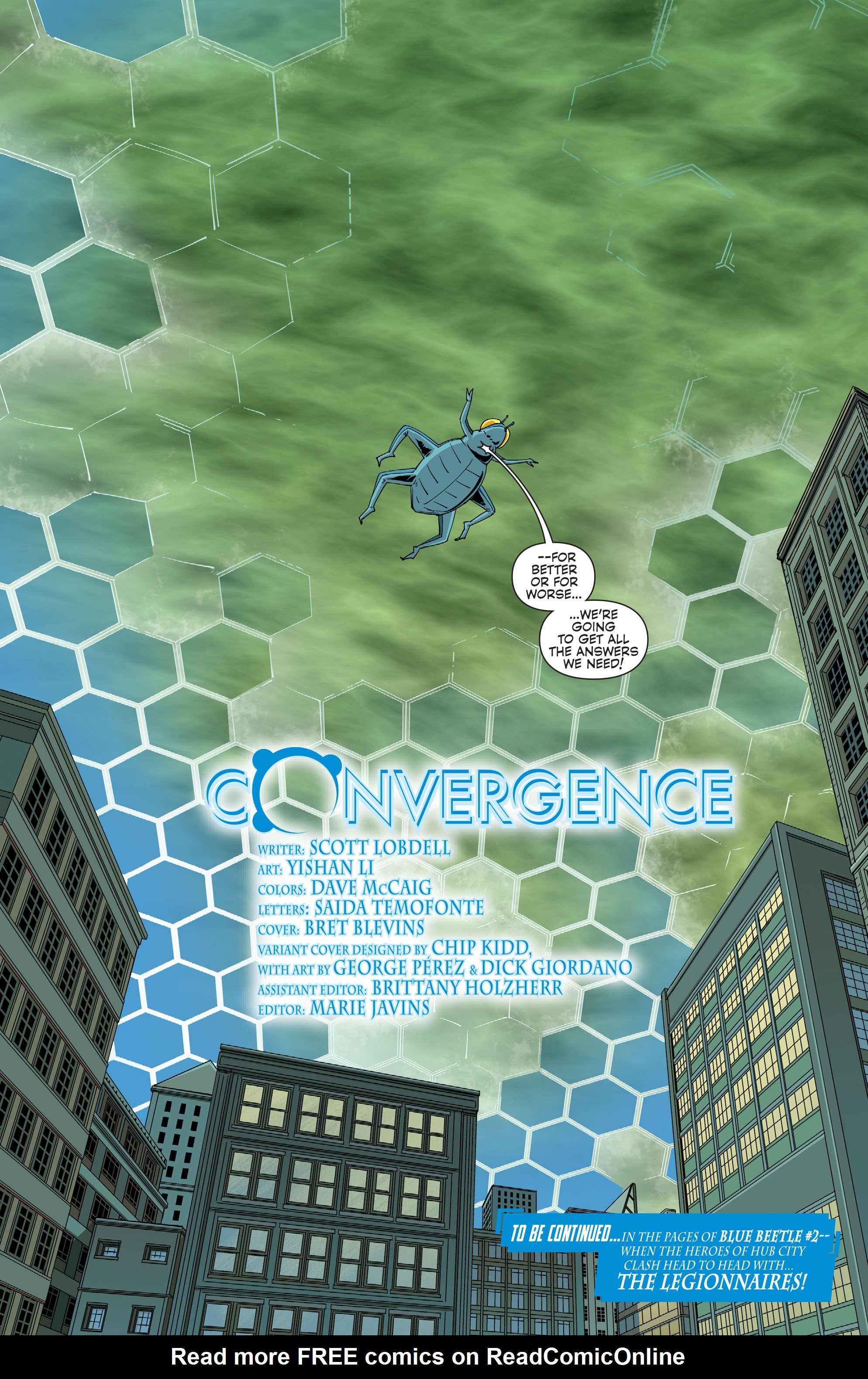 Read online Convergence Blue Beetle comic -  Issue #1 - 21