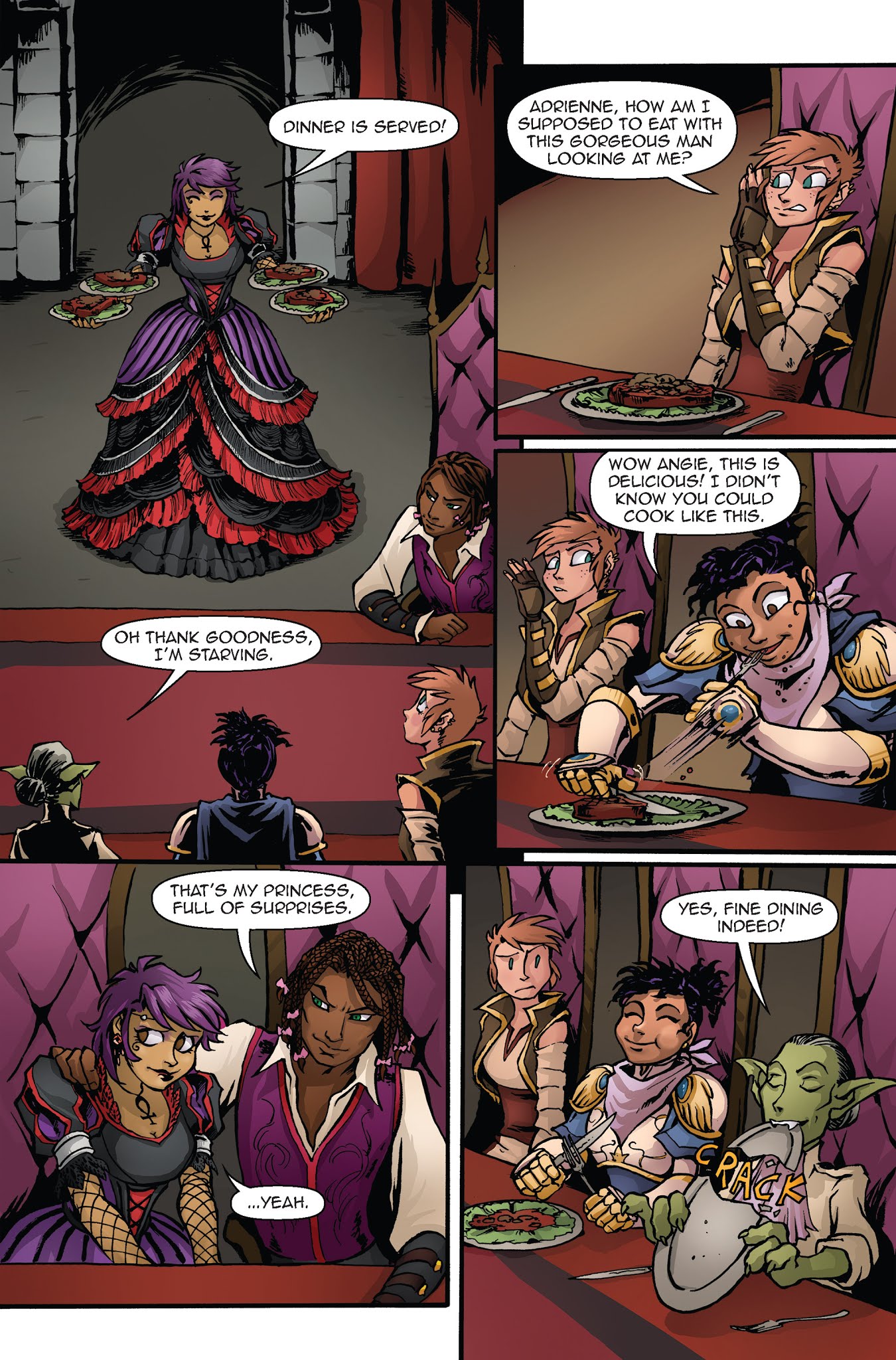 Read online Princeless Book 4: Be Yourself (2015) comic -  Issue #4 - 5