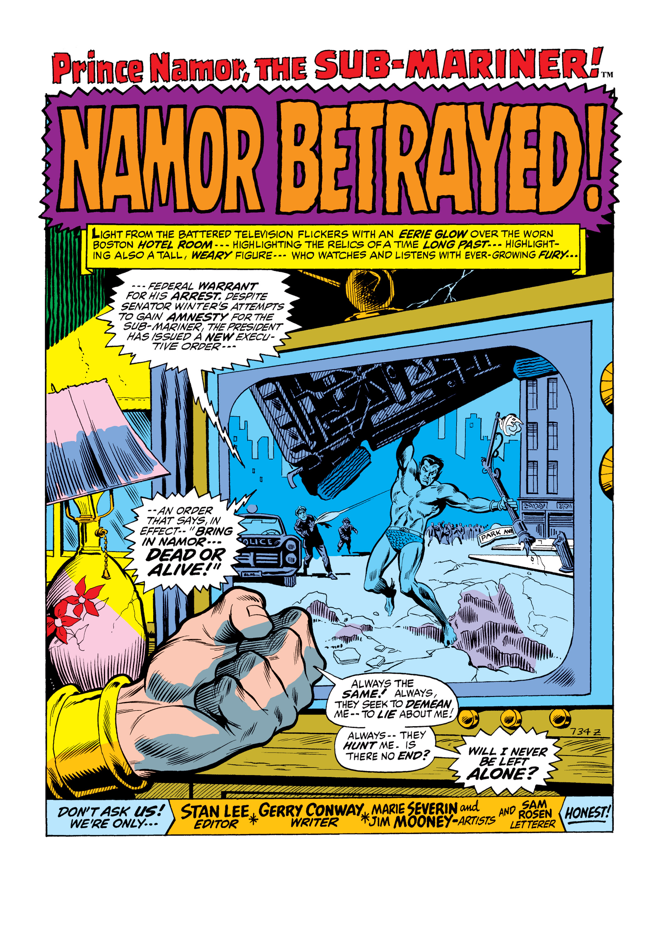 Read online Marvel Masterworks: The Sub-Mariner comic -  Issue # TPB 6 (Part 2) - 47
