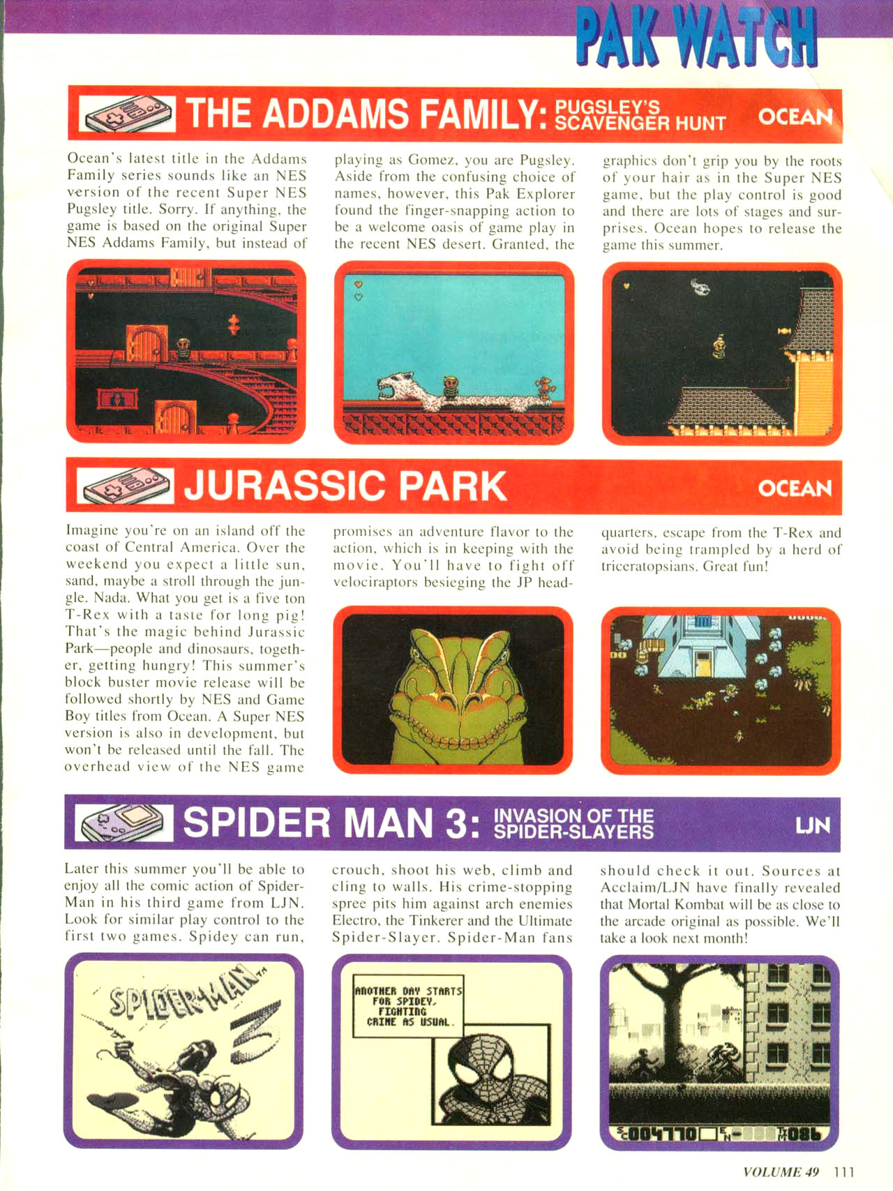 Read online Nintendo Power comic -  Issue #49 - 114
