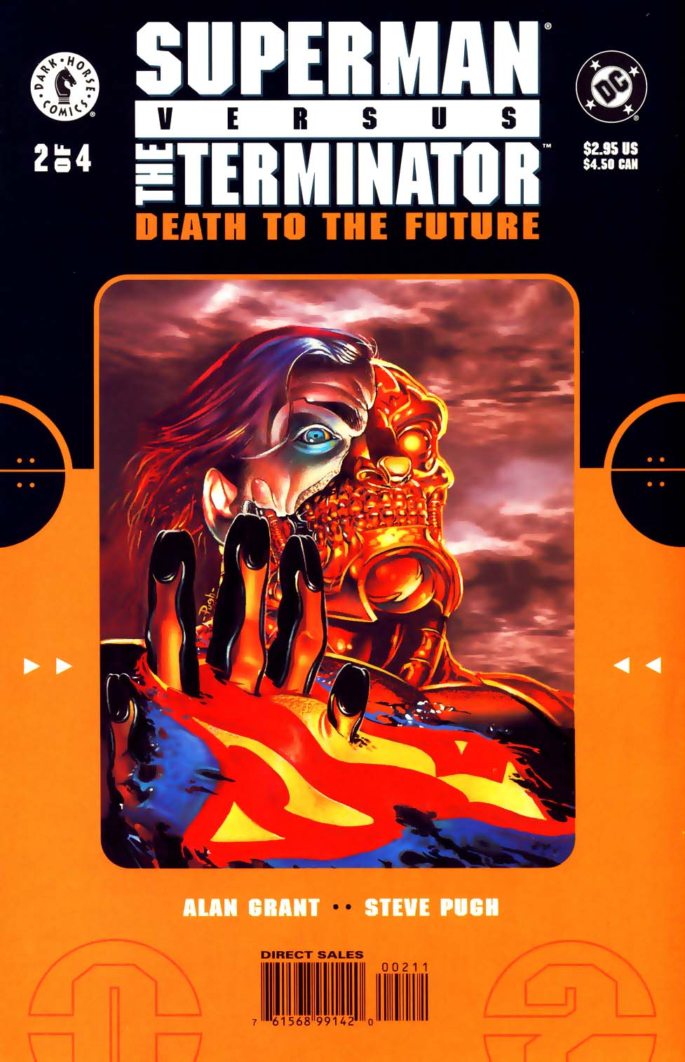 Read online Superman vs. The Terminator: Death to the Future comic -  Issue #2 - 1