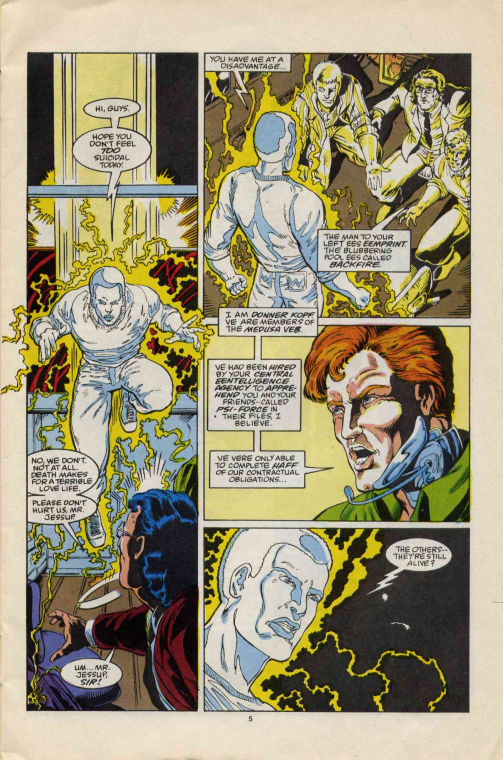 Read online Psi-Force comic -  Issue #20 - 7