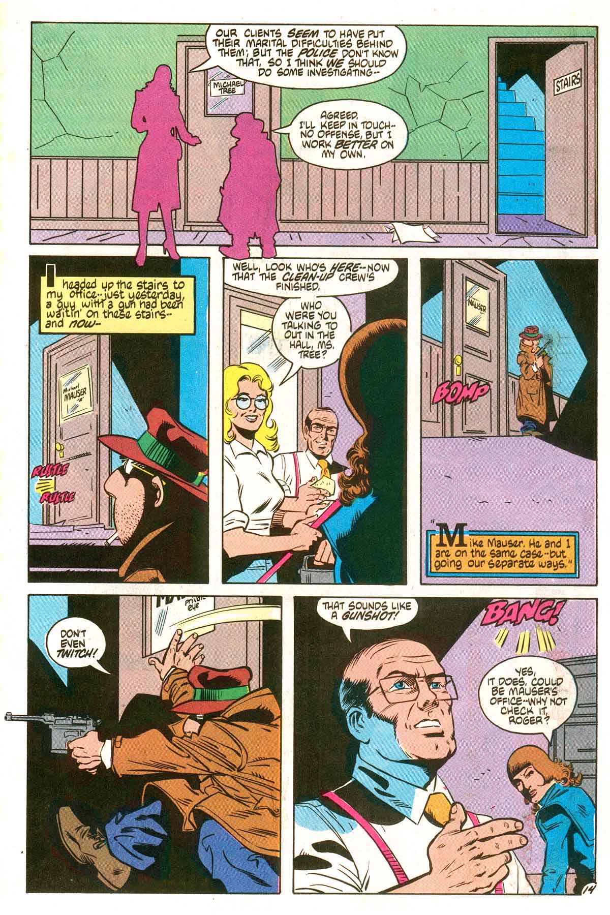 Read online The P.I.'s: Michael Mauser and Ms. Tree comic -  Issue #2 - 20