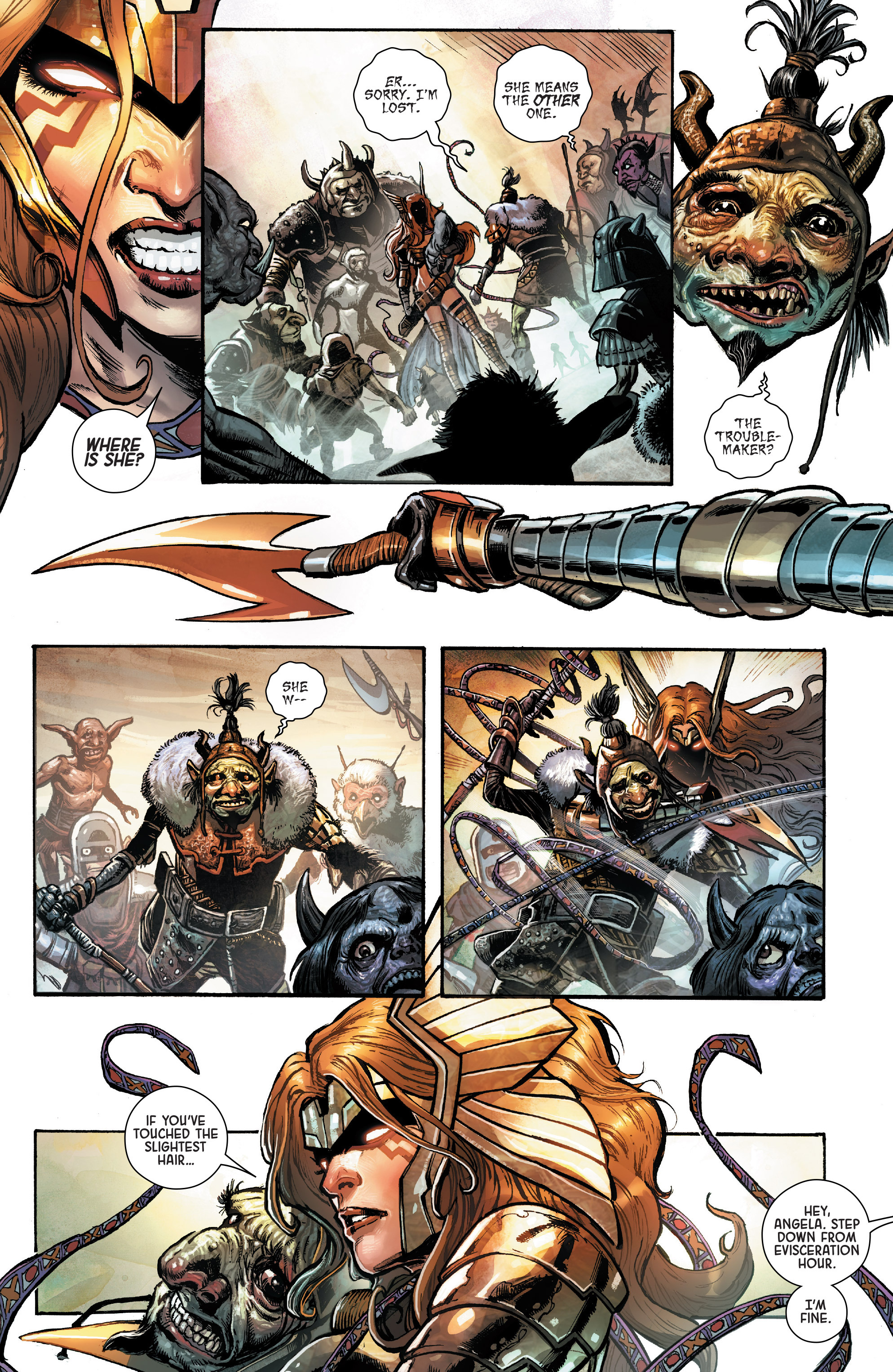 Read online Angela: Asgard's Assassin comic -  Issue #1 - 5