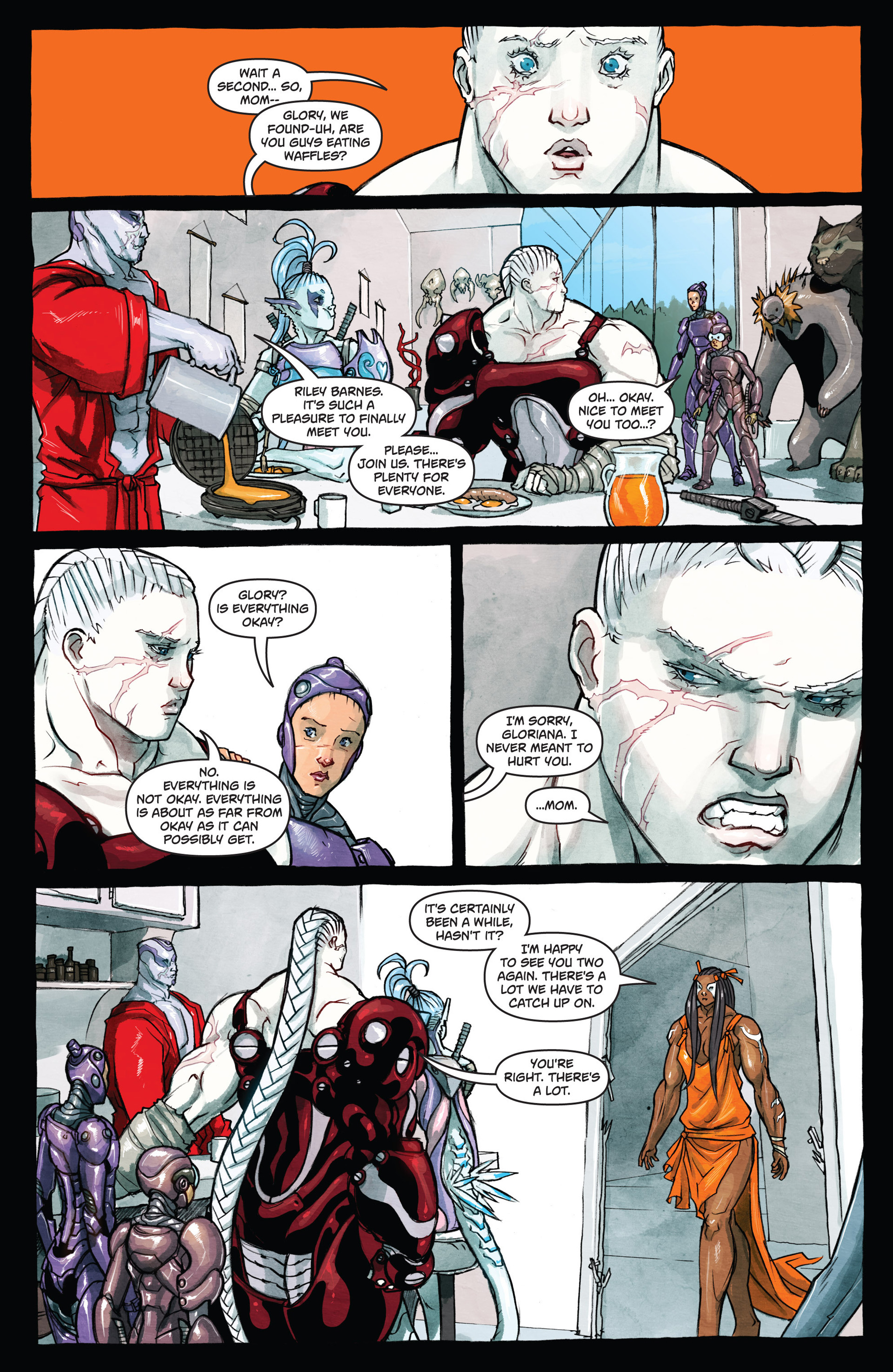 Read online Glory comic -  Issue #31 - 21