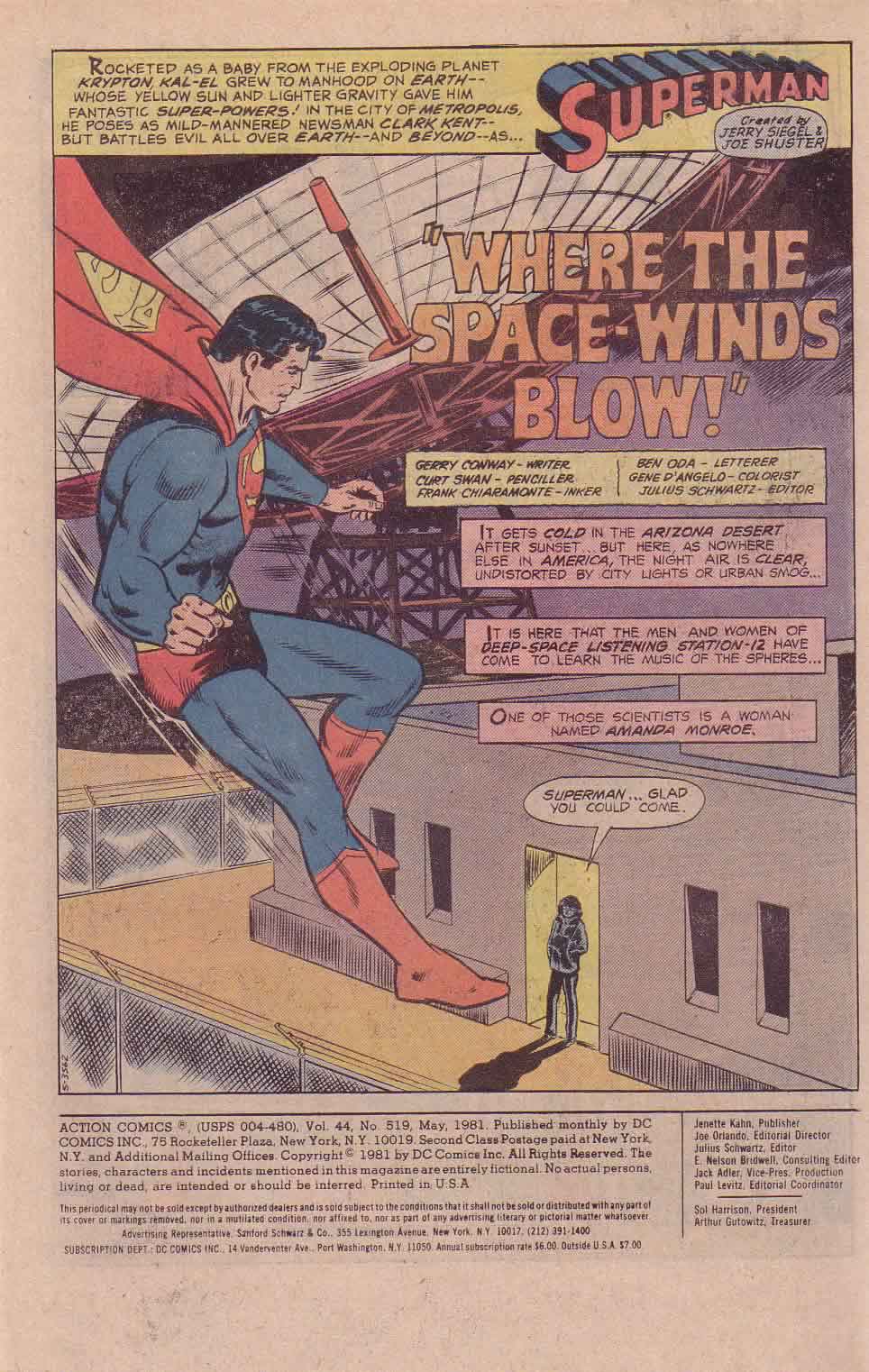 Action Comics (1938) issue 519 - Page 2