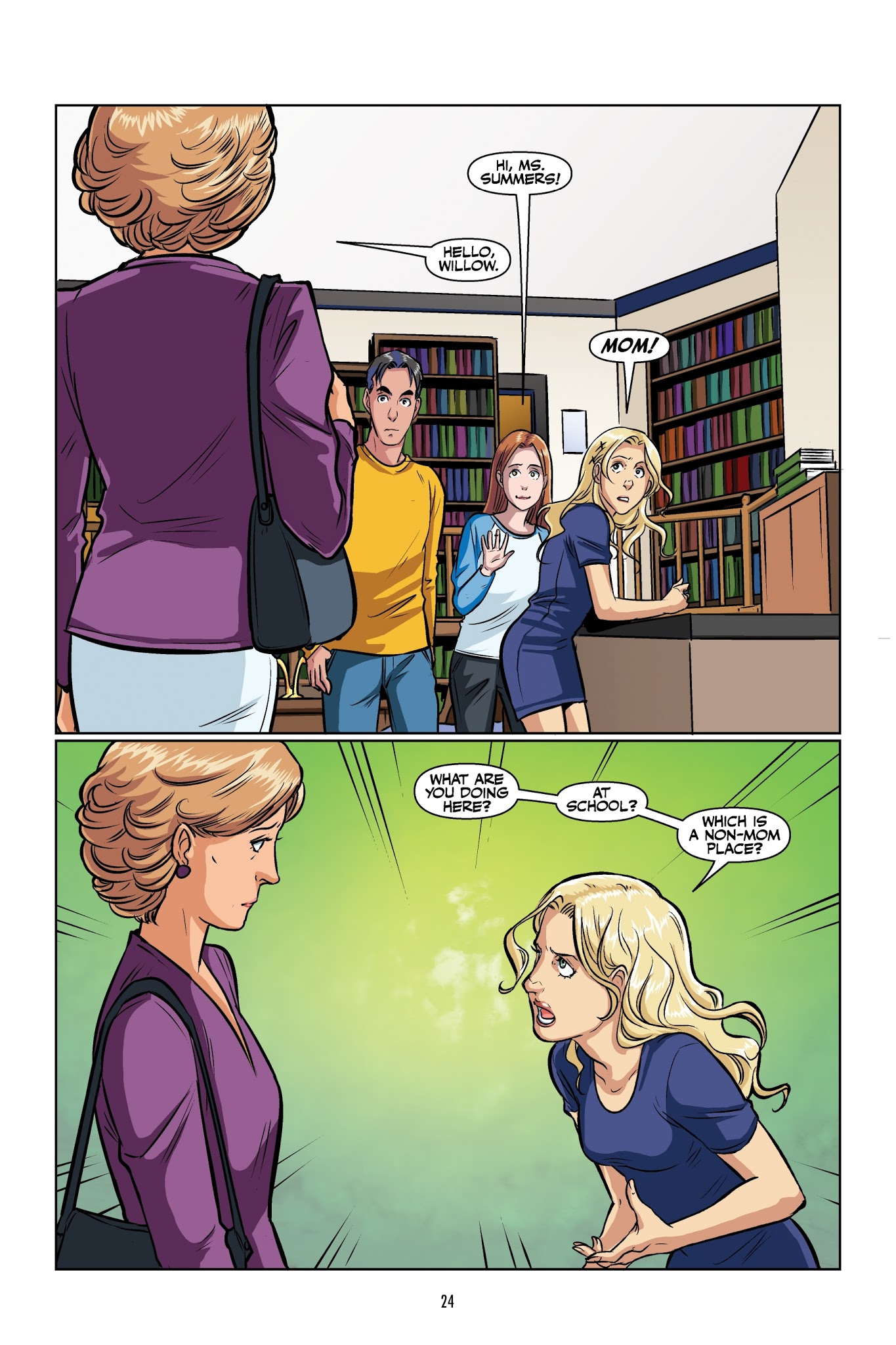 Read online Buffy: The High School Years–Parental Parasite comic -  Issue # TPB - 26