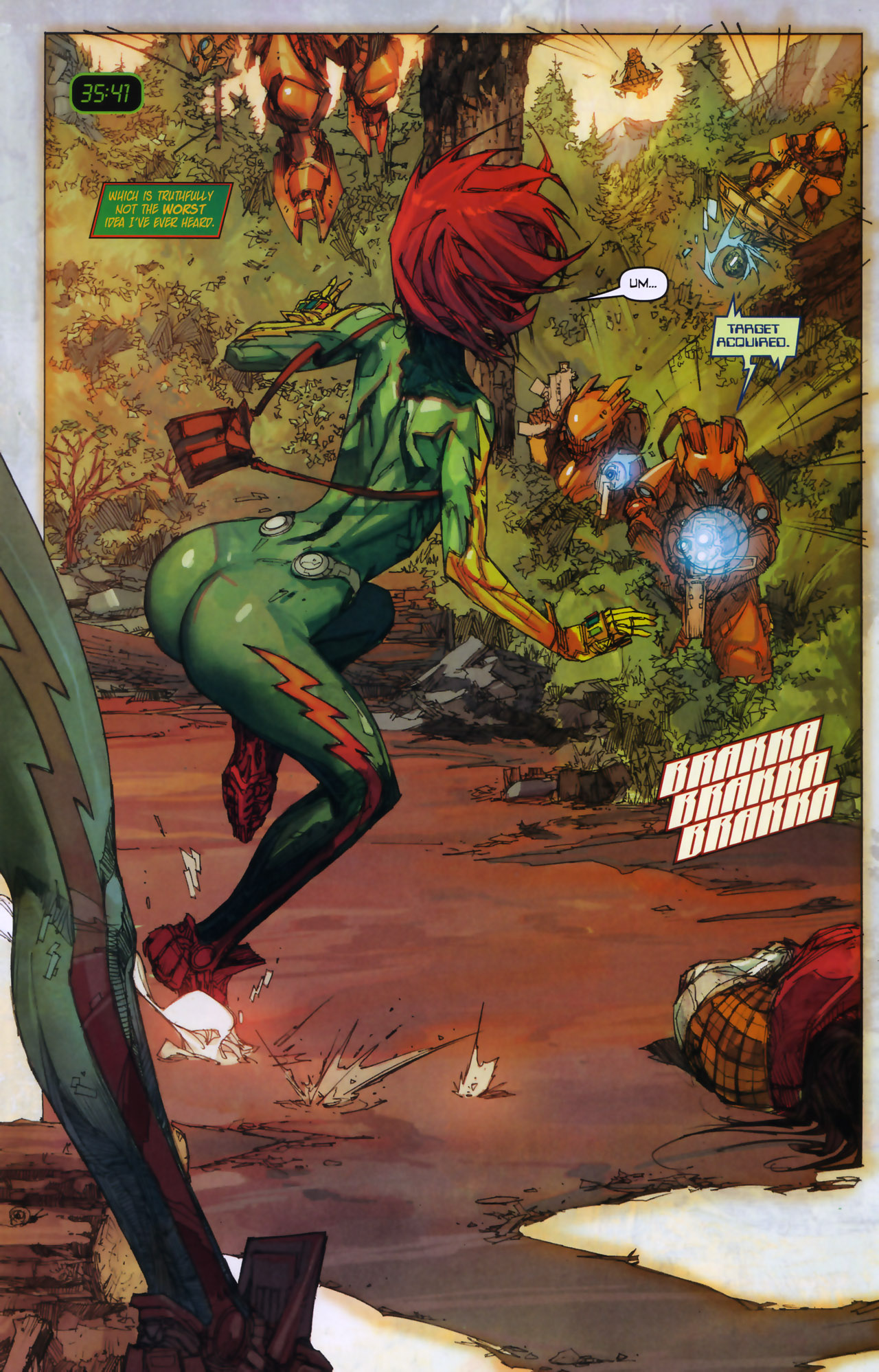 Read online Velocity (2010) comic -  Issue #3 - 4