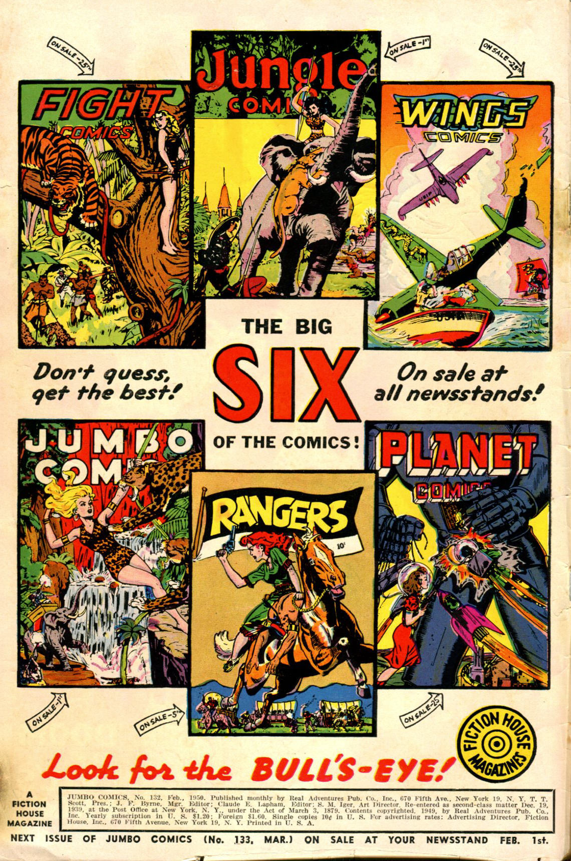 Read online Jumbo Comics comic -  Issue #132 - 2