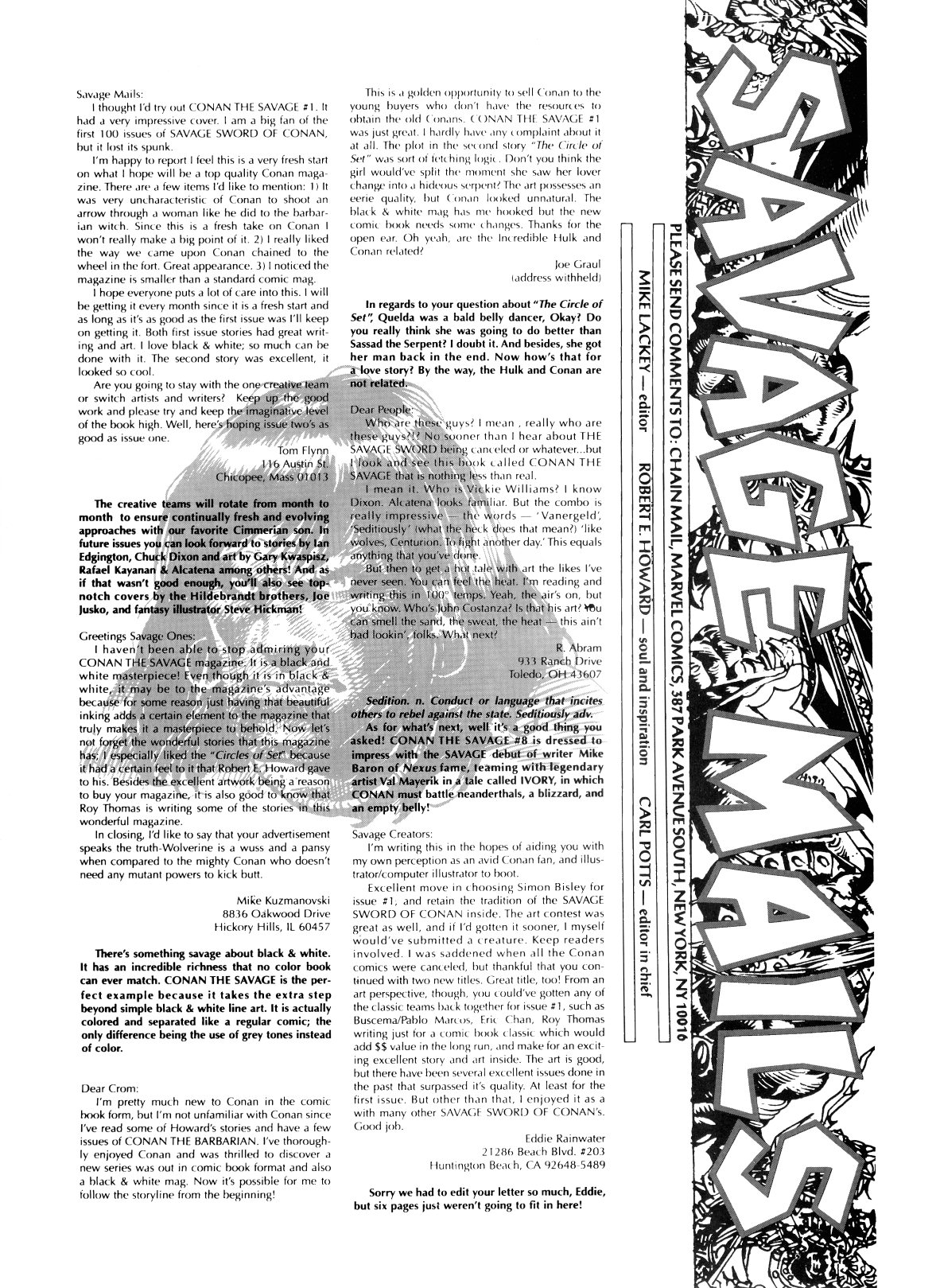 Read online Conan the Savage comic -  Issue #7 - 50