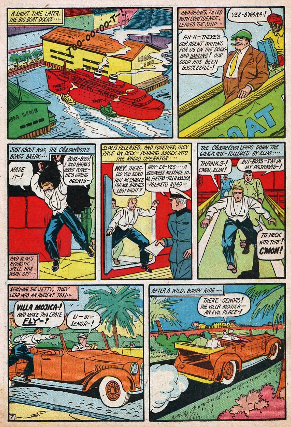 Read online Target Comics comic -  Issue #17 - 19