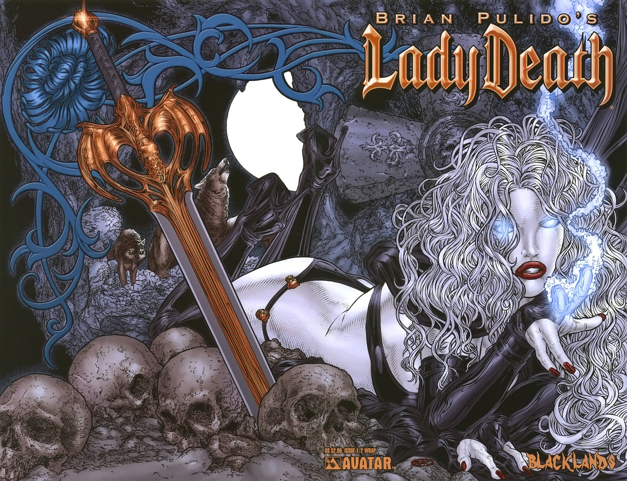 Read online Brian Pulido's Lady Death: Blacklands comic -  Issue #0.5 - 33