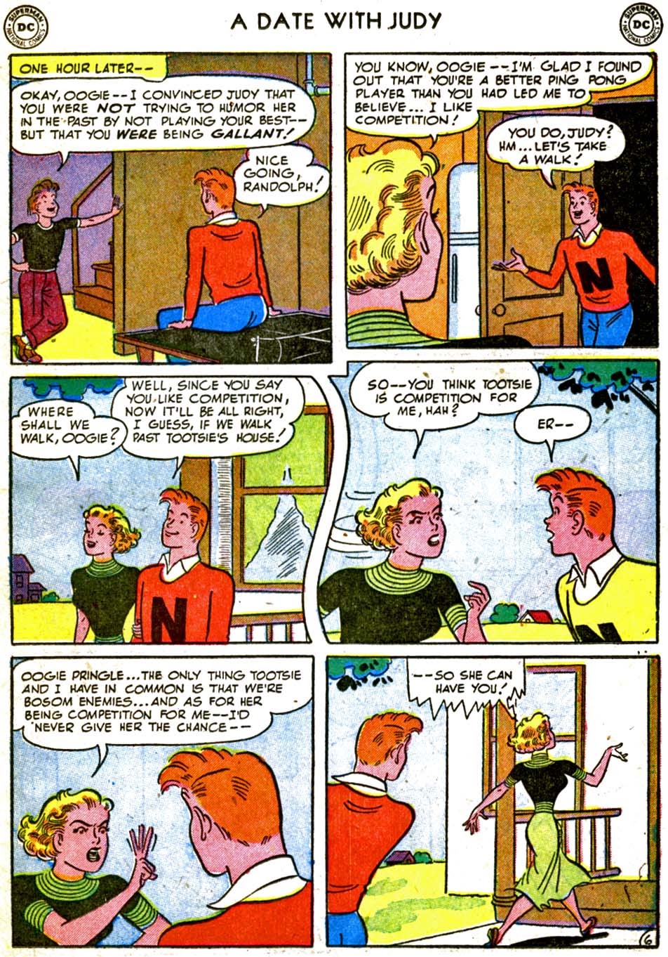 Read online A Date with Judy comic -  Issue #25 - 33