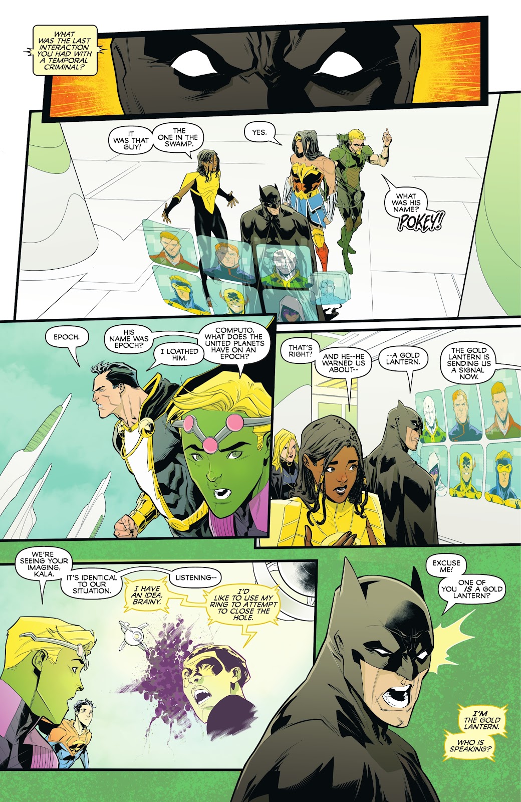 Justice League vs. The Legion of Super-Heroes issue 3 - Page 7