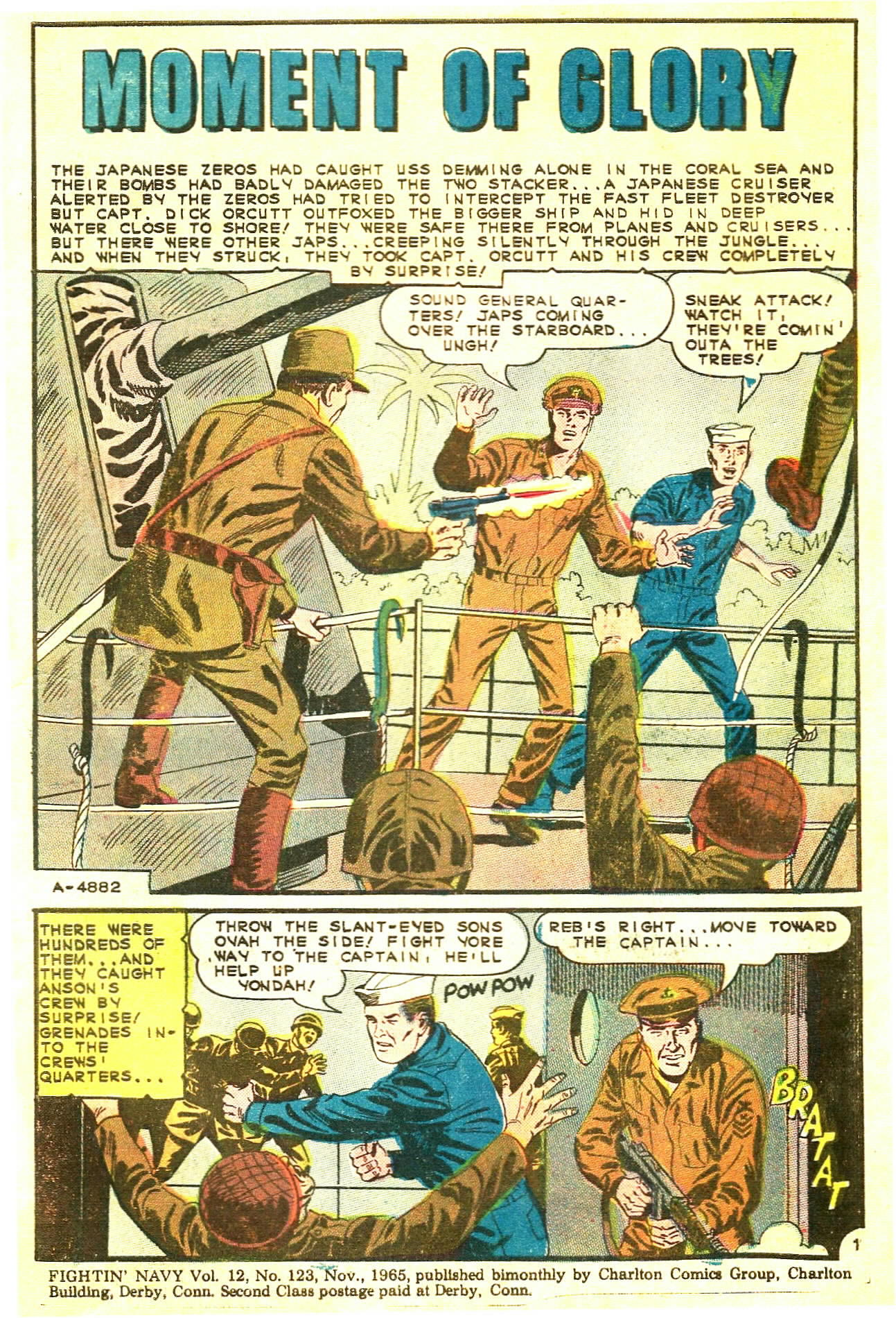 Read online Fightin' Navy comic -  Issue #123 - 3