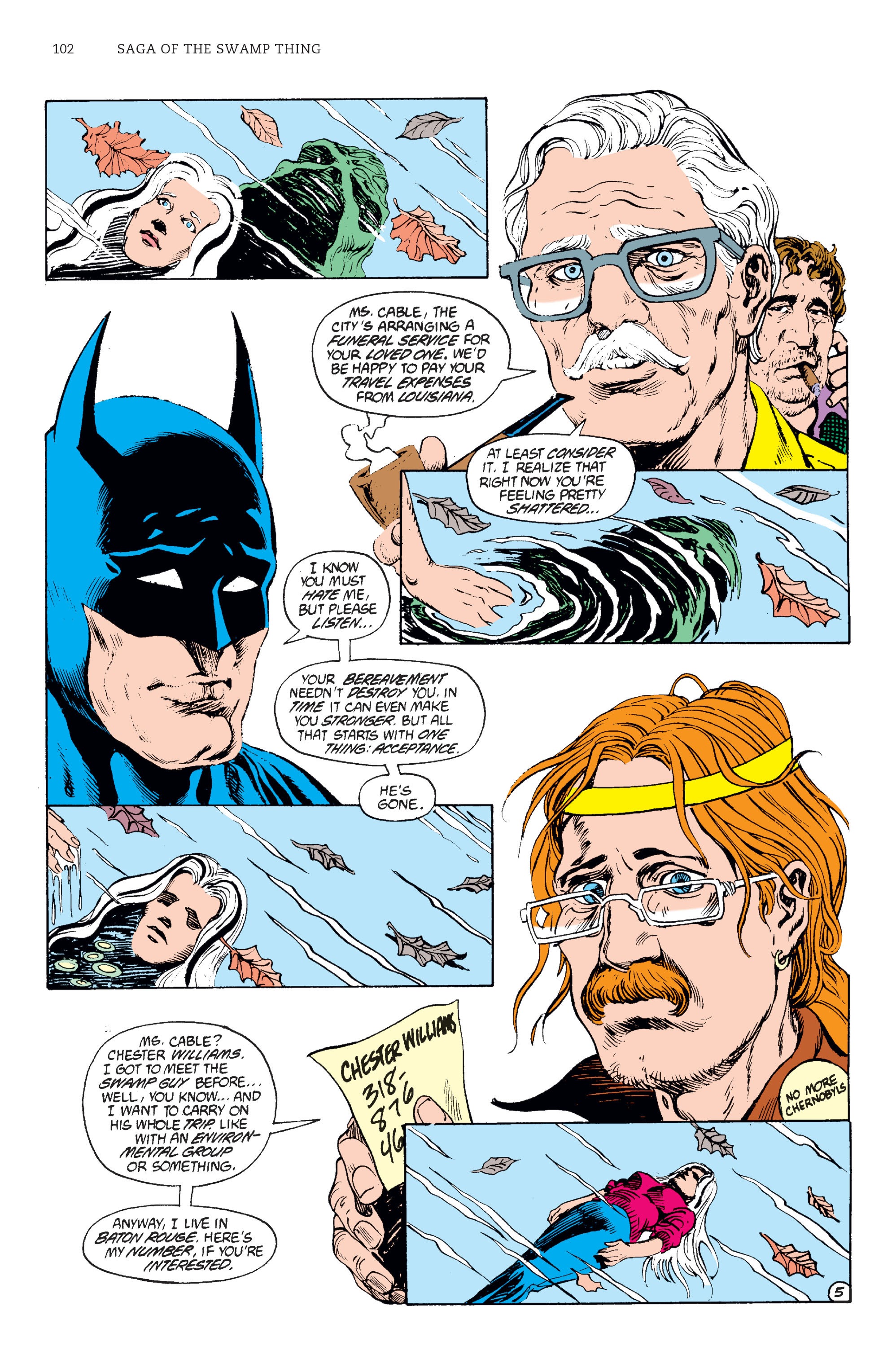 Read online Saga of the Swamp Thing comic -  Issue # TPB 5 (Part 1) - 98