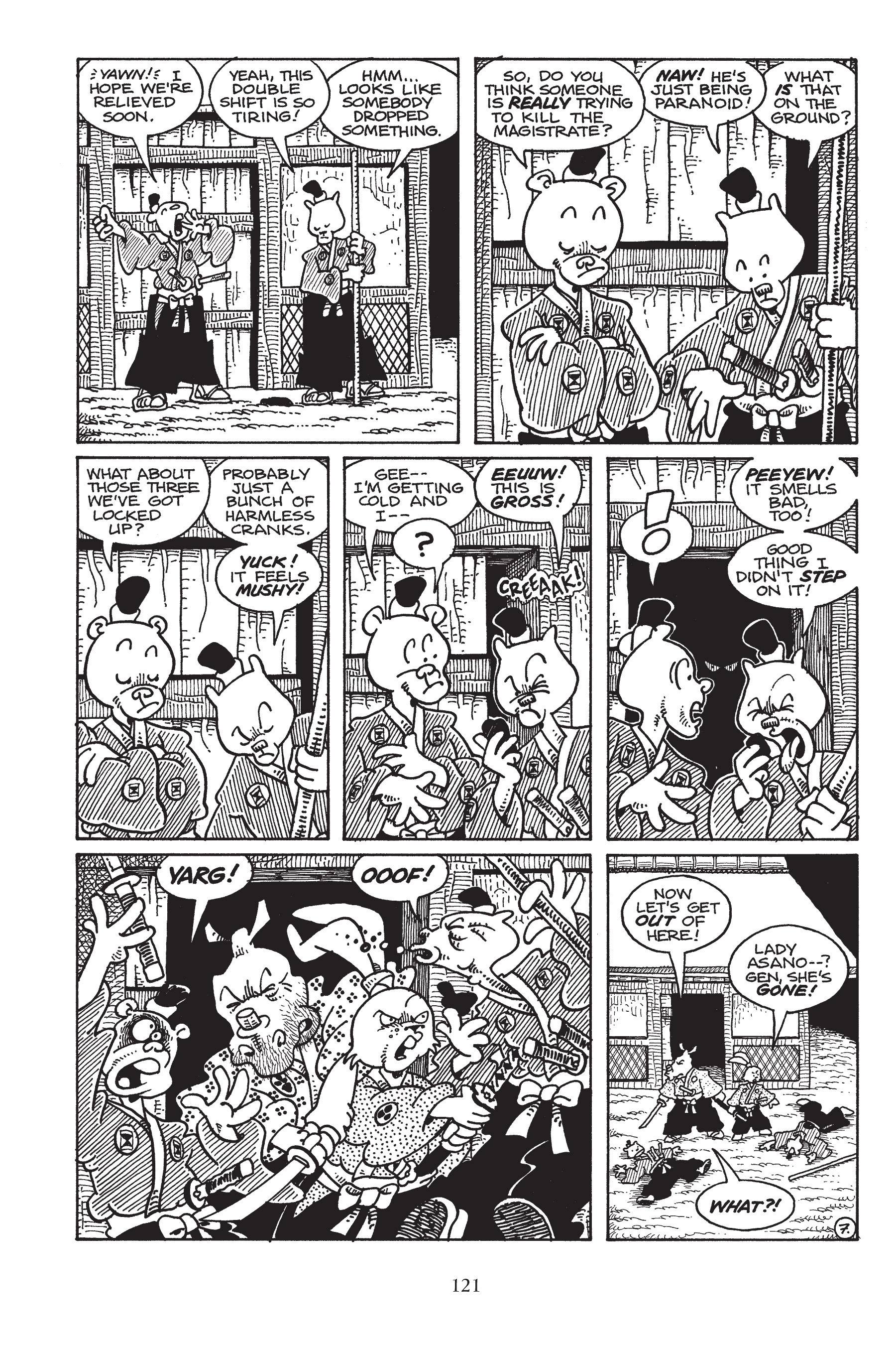 Read online Usagi Yojimbo (1987) comic -  Issue # _TPB 7 - 114