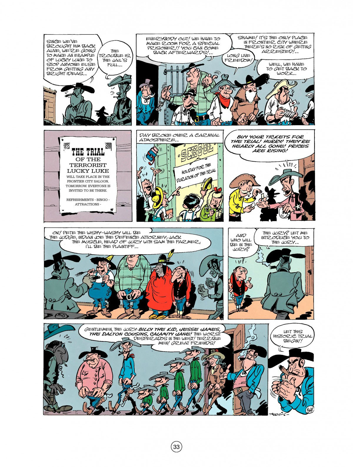 Read online A Lucky Luke Adventure comic -  Issue #27 - 34