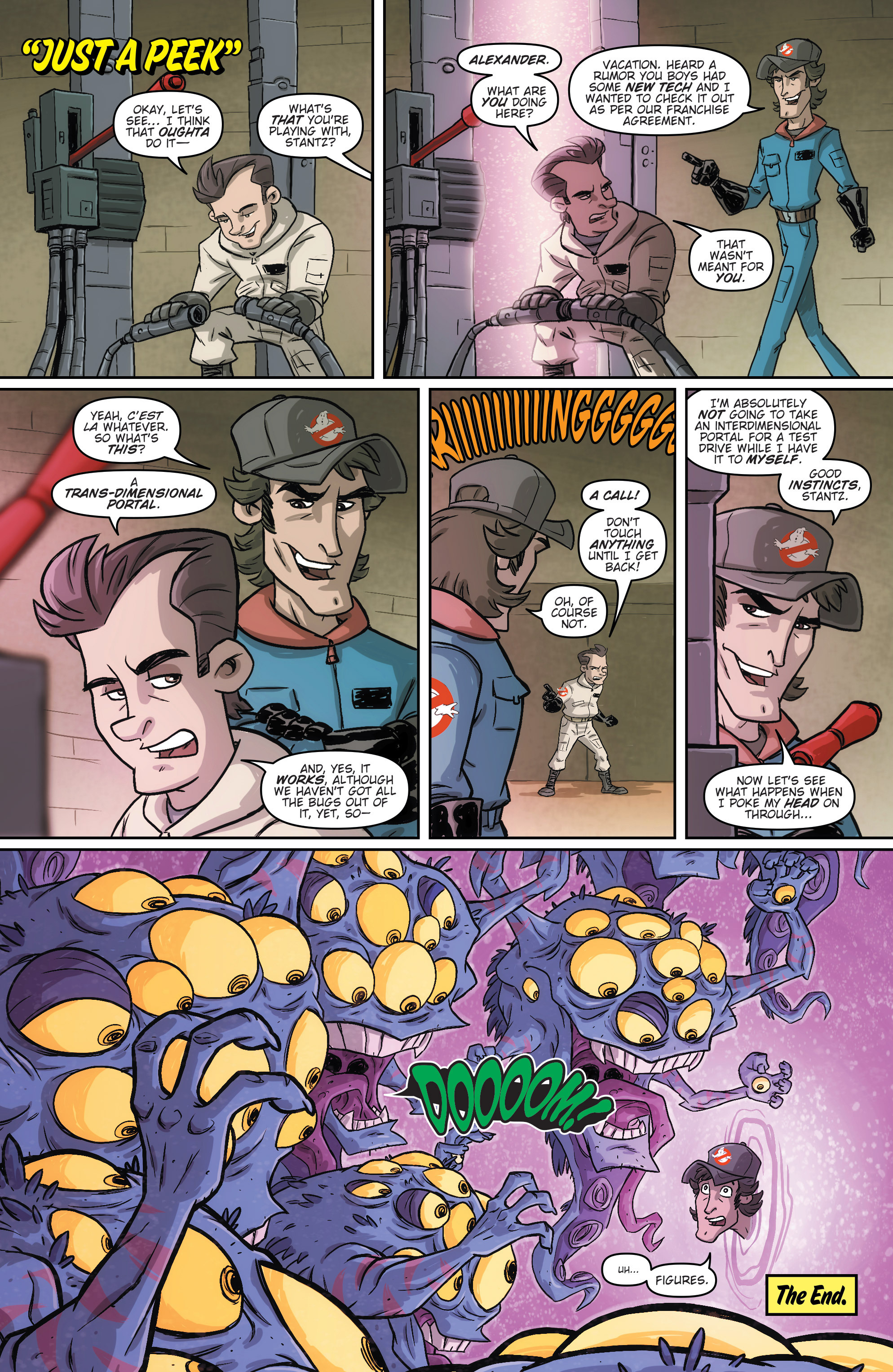 Read online Ghostbusters Annual (2015) comic -  Issue # Annual - 36