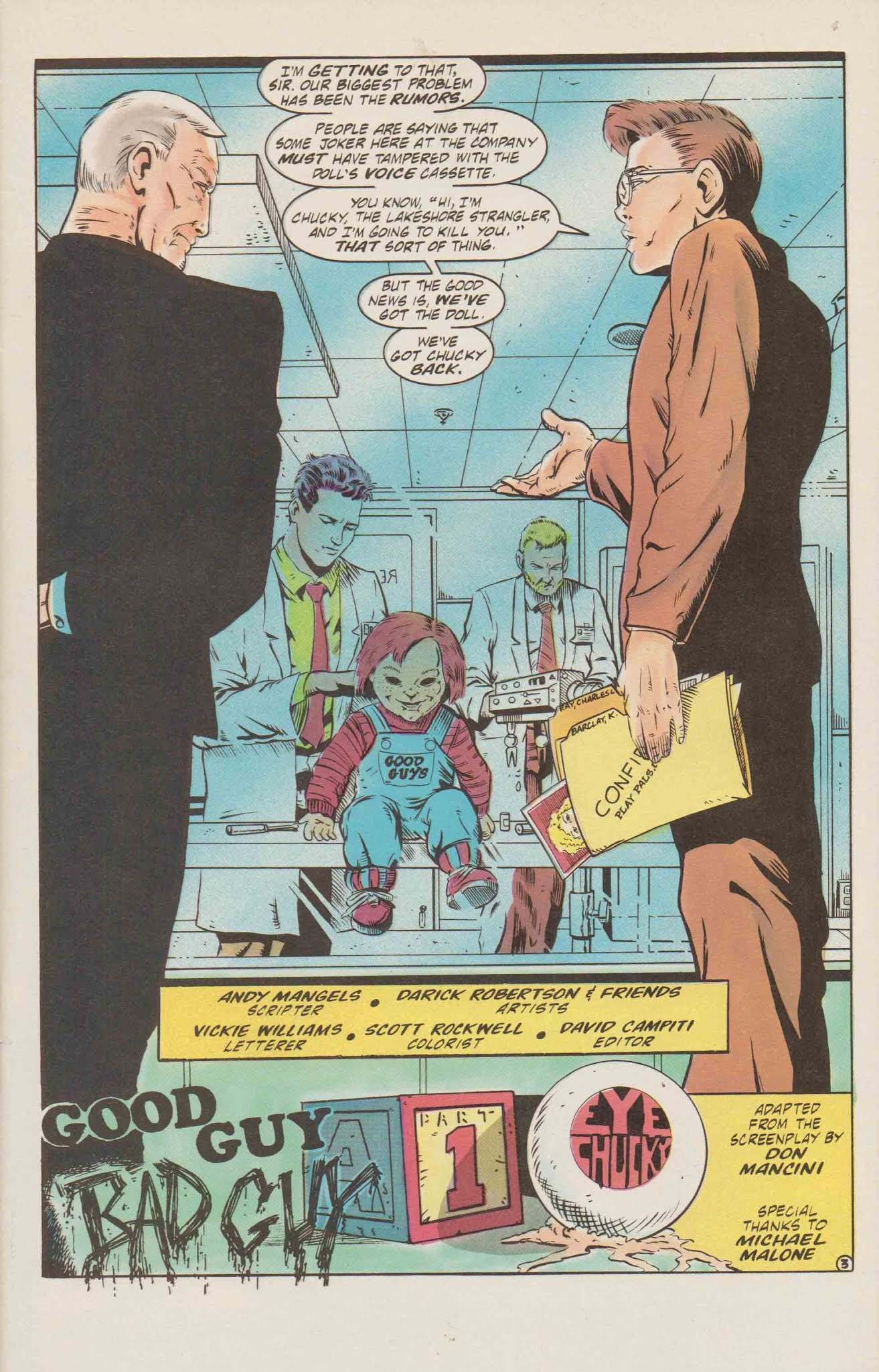 Read online Child's Play 2 The Official Movie Adaptation comic -  Issue #1 - 5