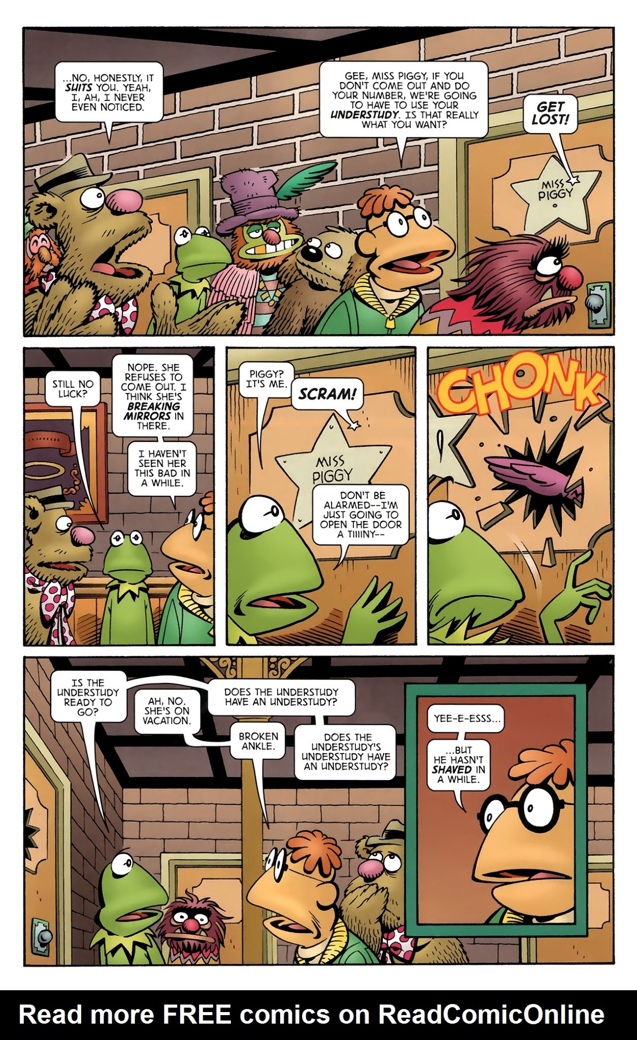 Read online The Muppet Show: The Comic Book comic -  Issue #11 - 12