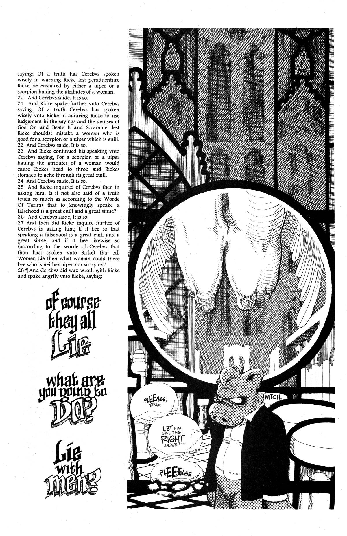 Read online Cerebus comic -  Issue #226 - 5