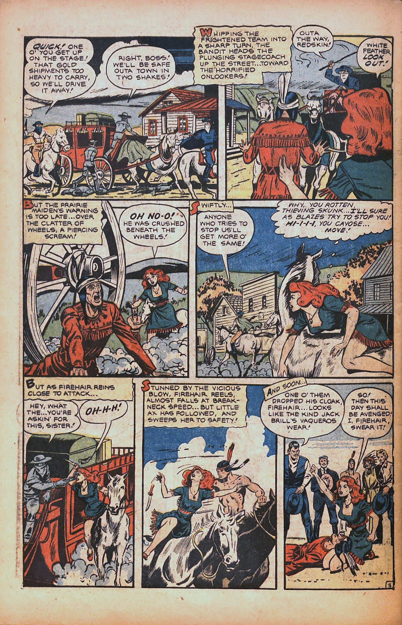 Read online Pioneer West Romances comic -  Issue #3 - 42