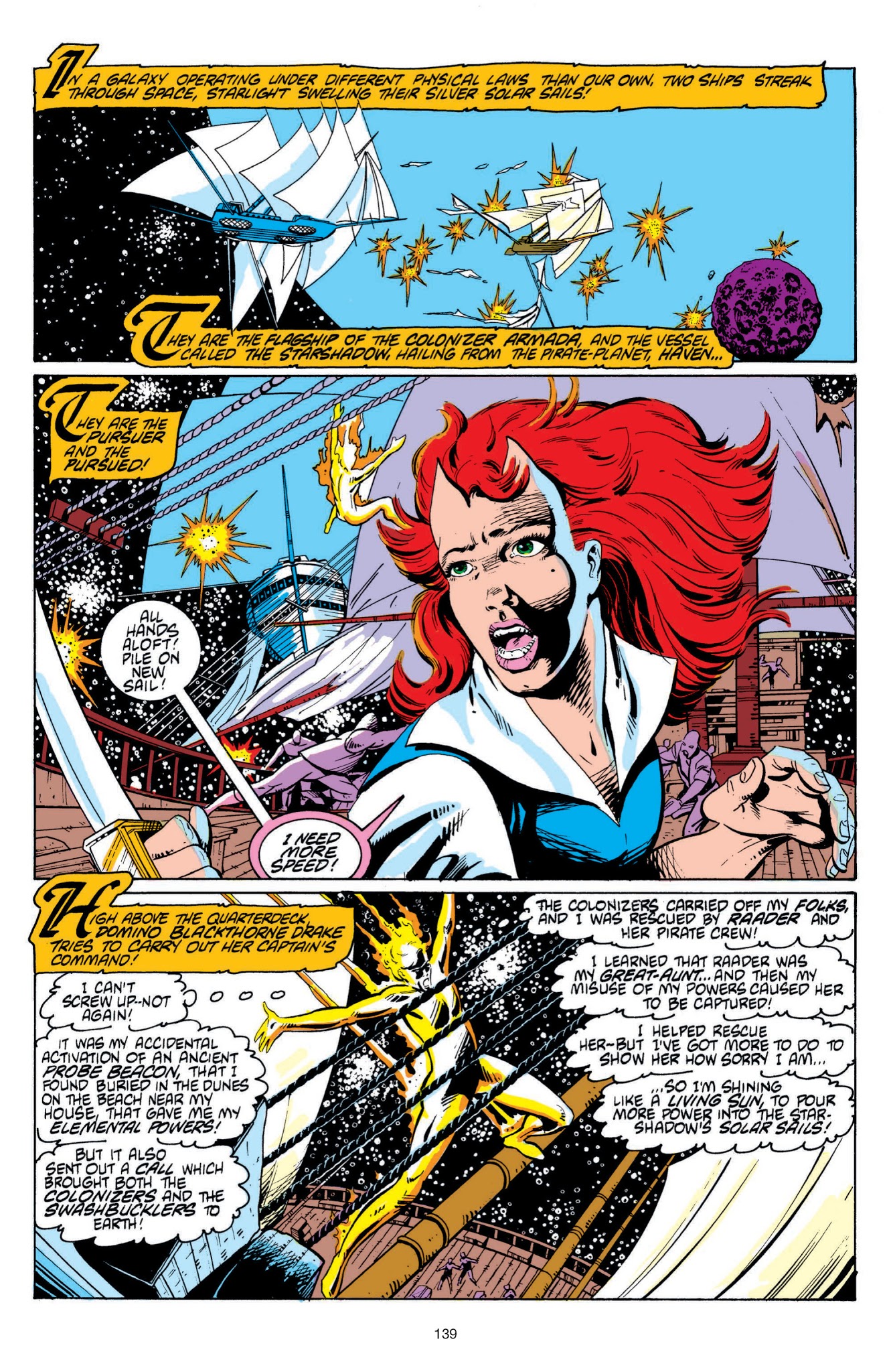 Read online Swords of the Swashbucklers comic -  Issue # TPB - 129