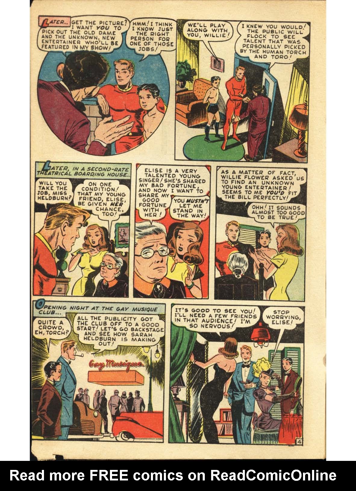 Read online The Human Torch (1940) comic -  Issue #30 - 7