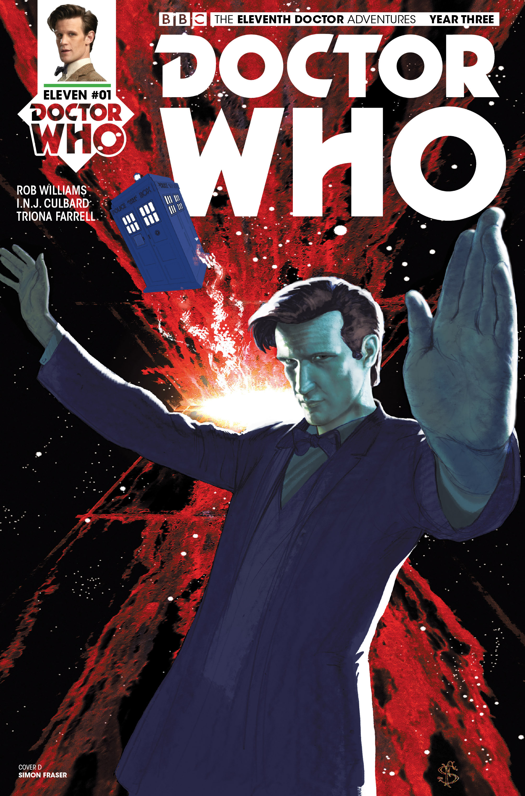 Read online Doctor Who: The Eleventh Doctor Year Three comic -  Issue #1 - 4