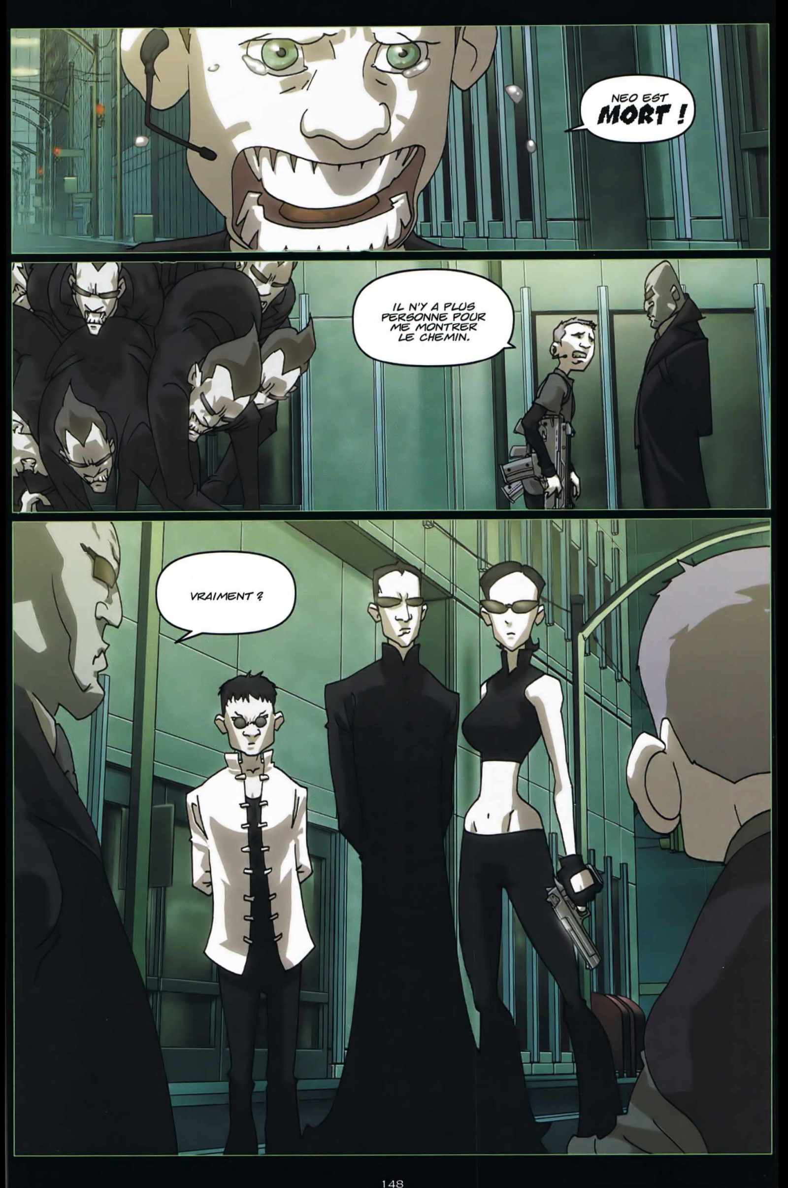 Read online The Matrix Comics comic -  Issue # TPB 2 - 123