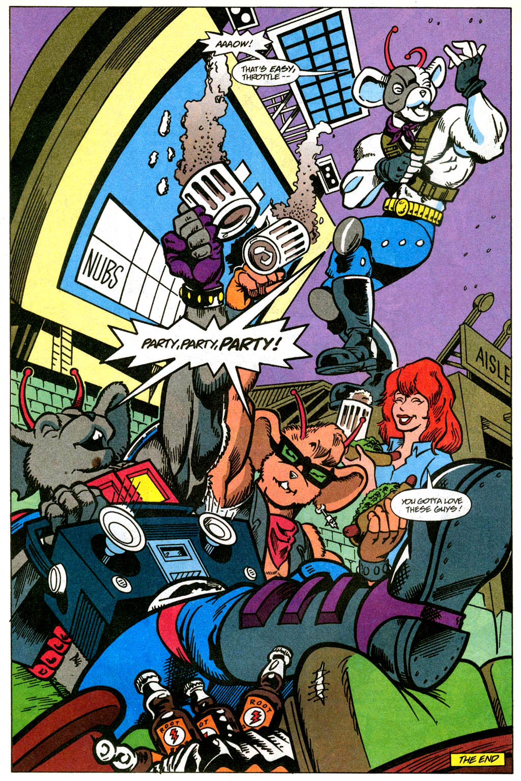 Read online Biker Mice from Mars comic -  Issue #3 - 21