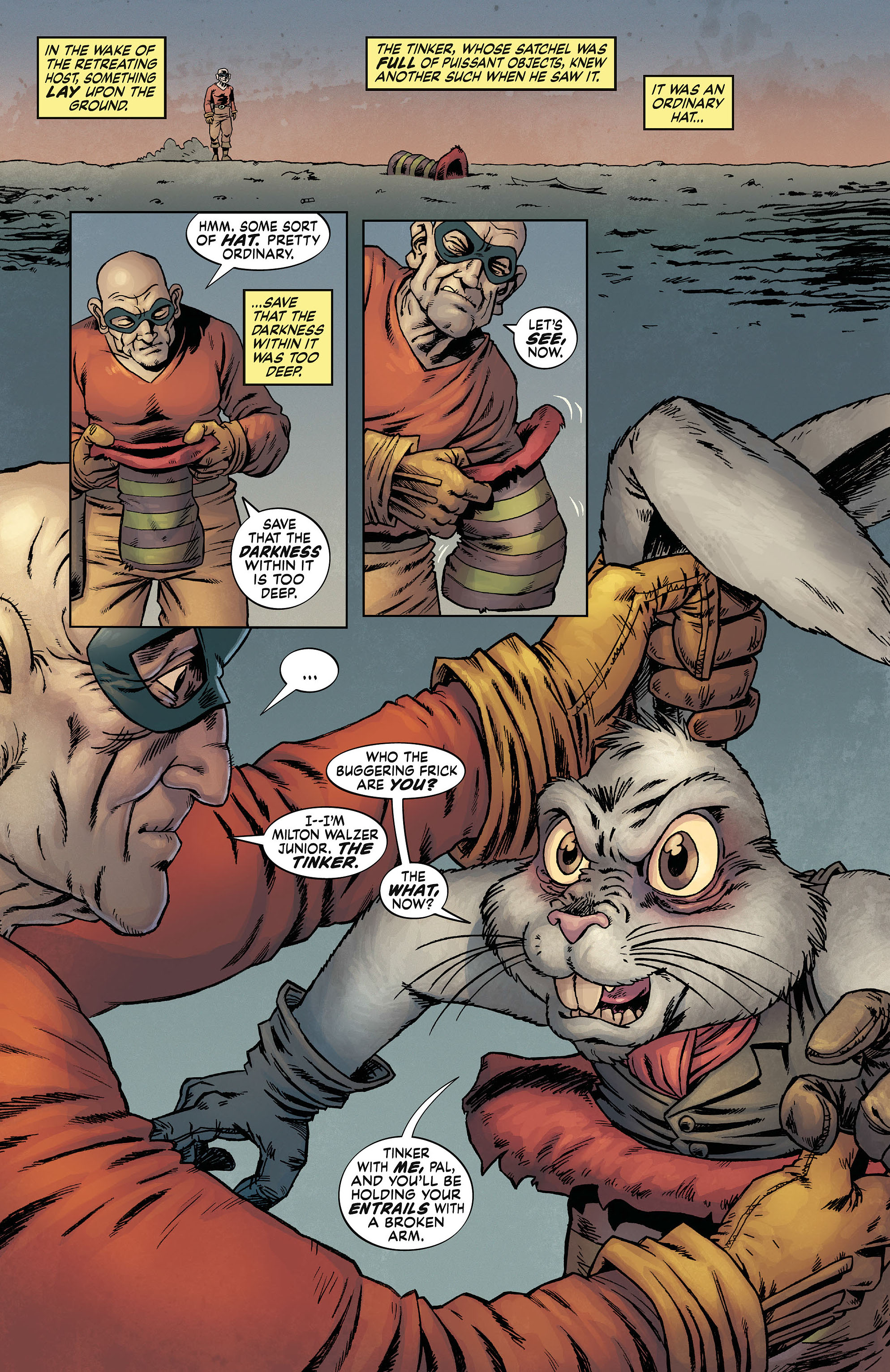 Read online The Unwritten comic -  Issue #36 - 6