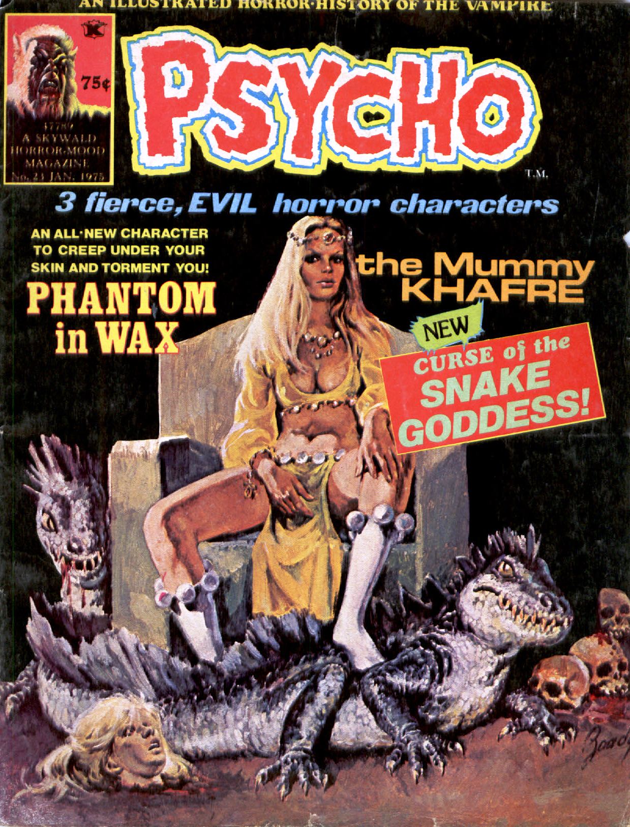 Read online Psycho comic -  Issue #23 - 1