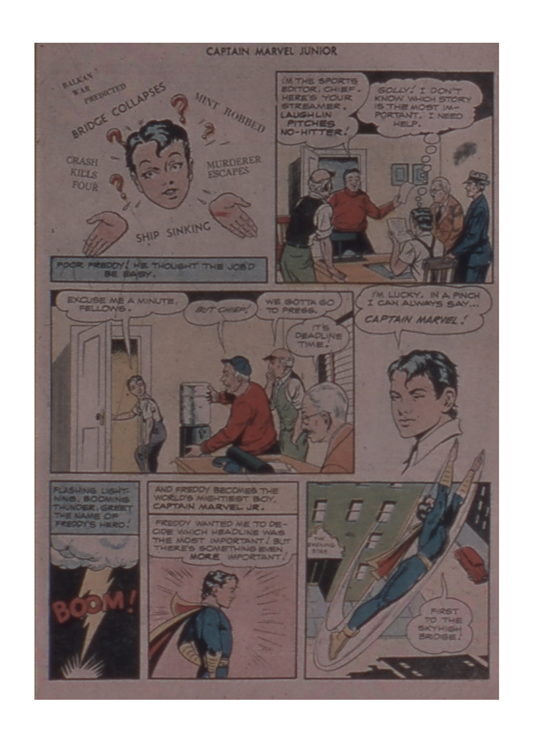 Read online Captain Marvel, Jr. comic -  Issue #59 - 7